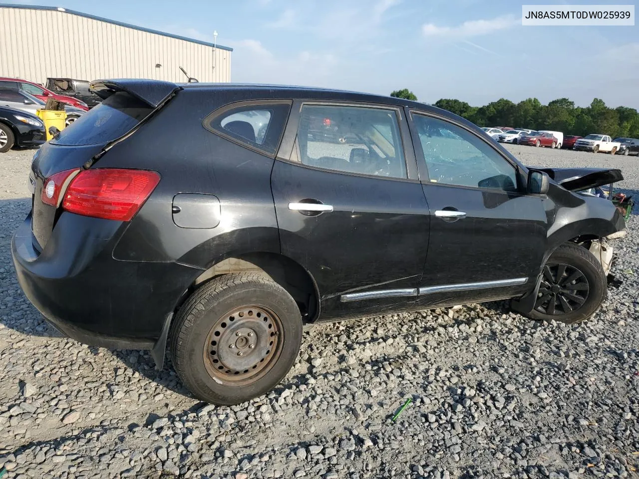 2013 Nissan Rogue S VIN: JN8AS5MT0DW025939 Lot: 51876714