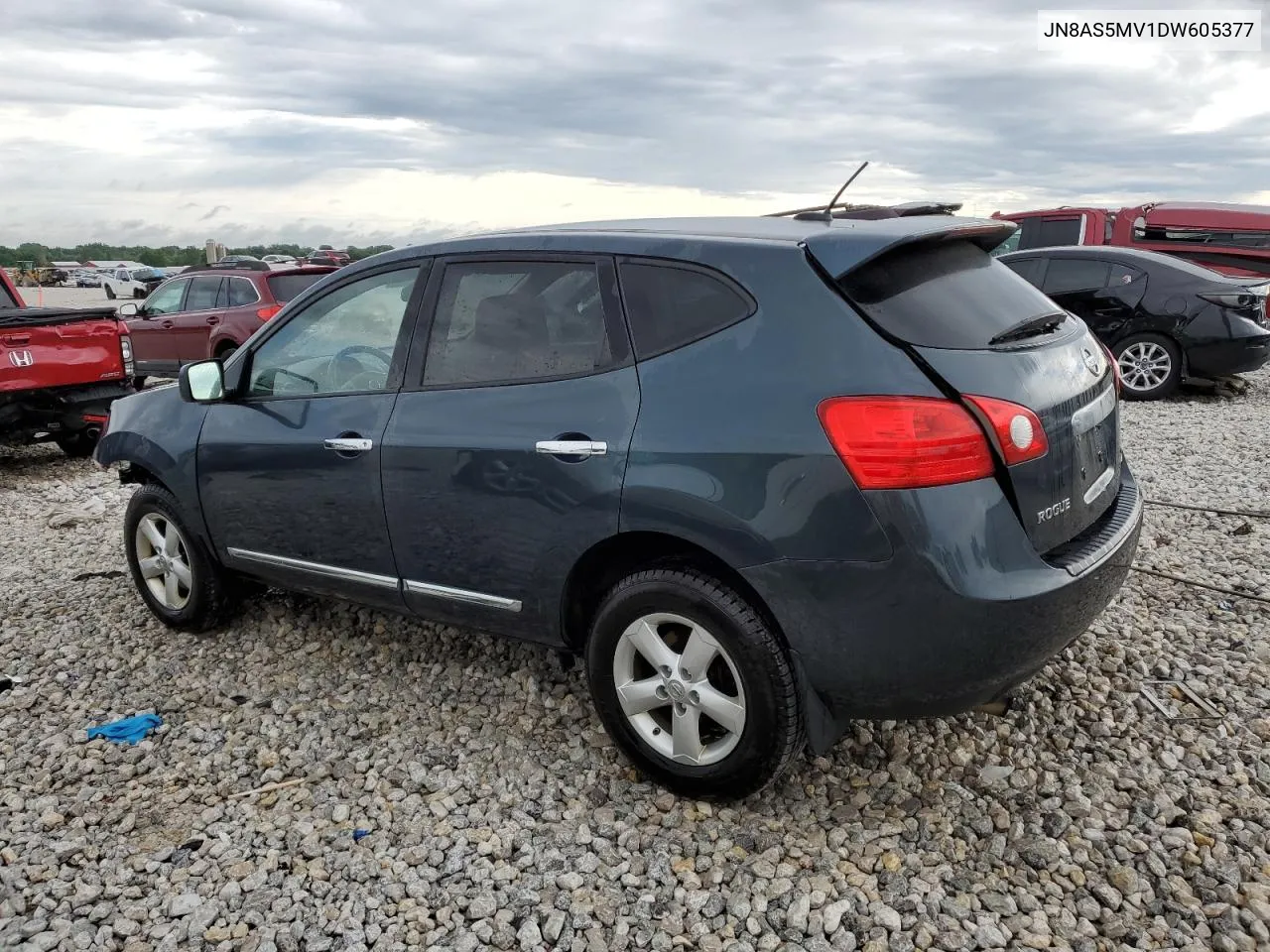 JN8AS5MV1DW605377 2013 Nissan Rogue S