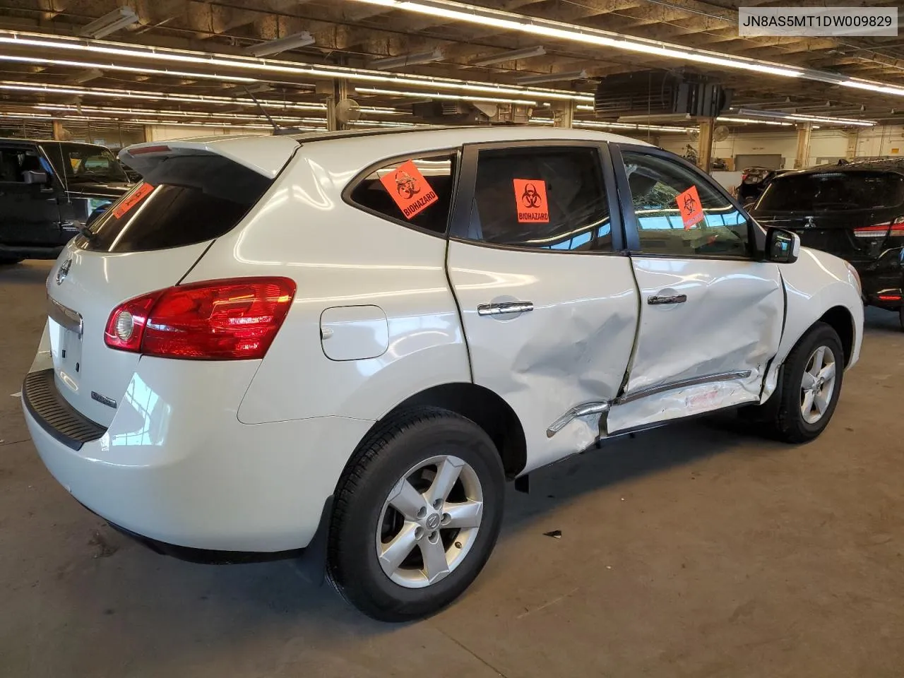 2013 Nissan Rogue S VIN: JN8AS5MT1DW009829 Lot: 57717244