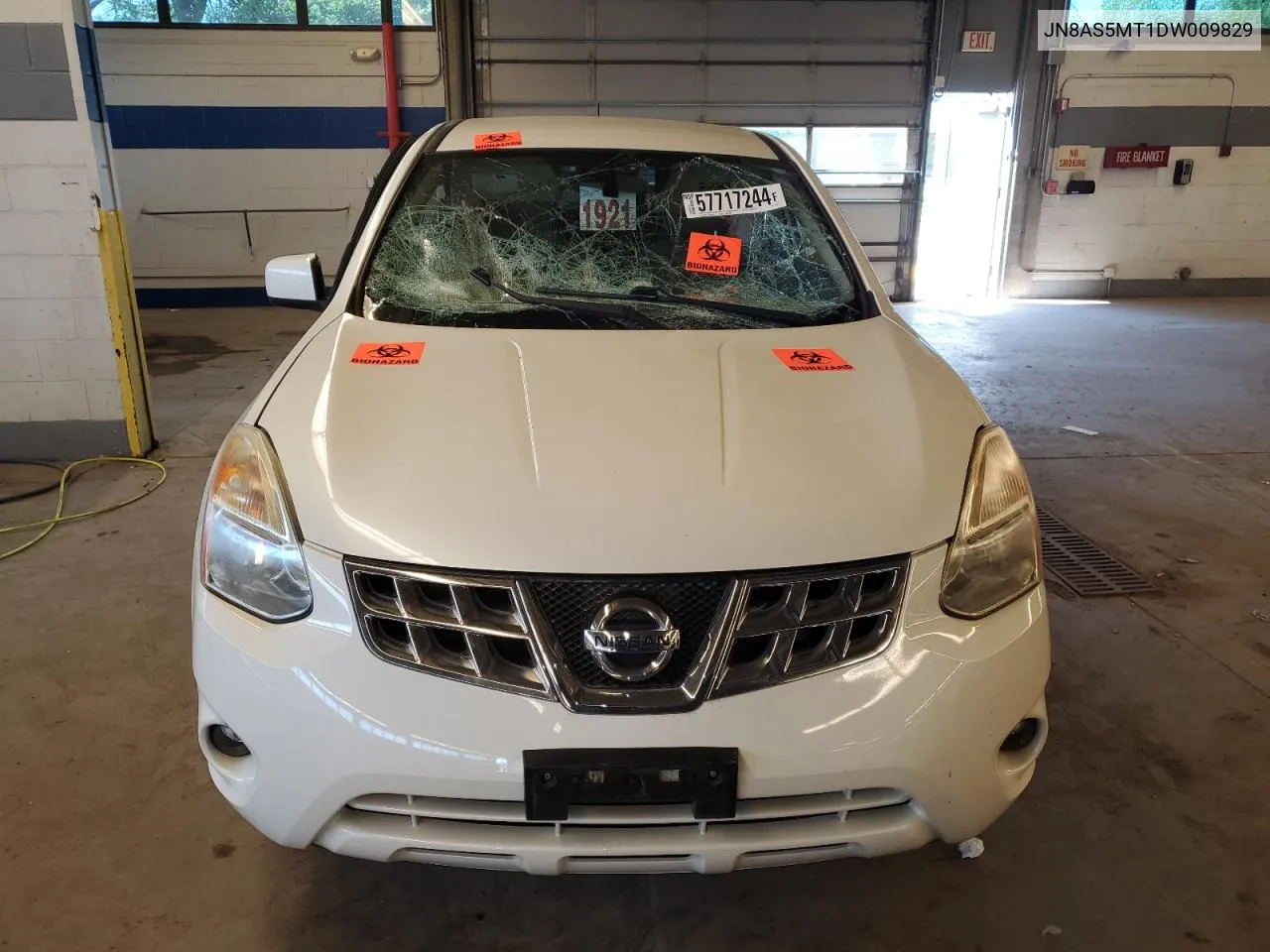 2013 Nissan Rogue S VIN: JN8AS5MT1DW009829 Lot: 57717244