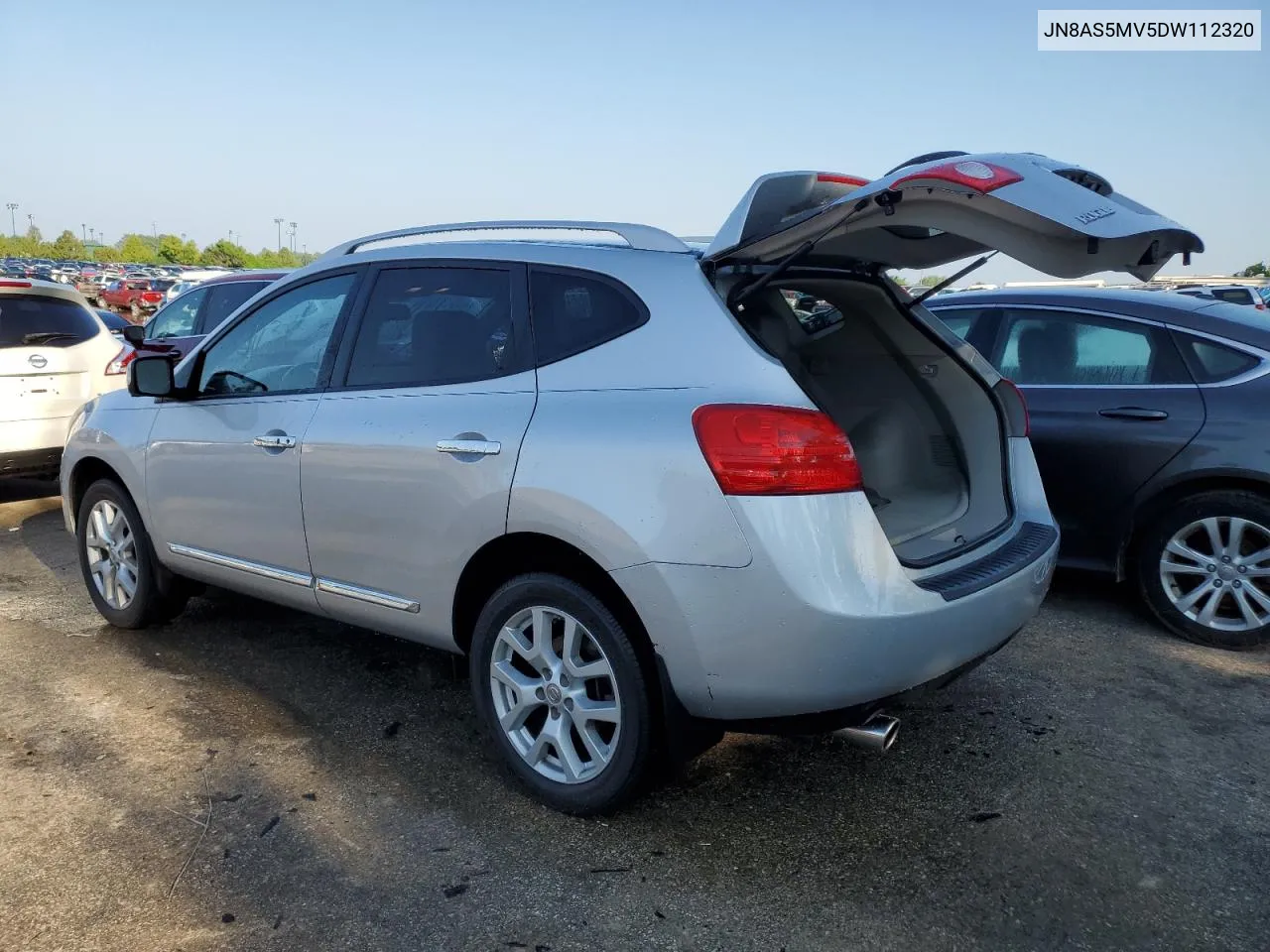 2013 Nissan Rogue S VIN: JN8AS5MV5DW112320 Lot: 61952384