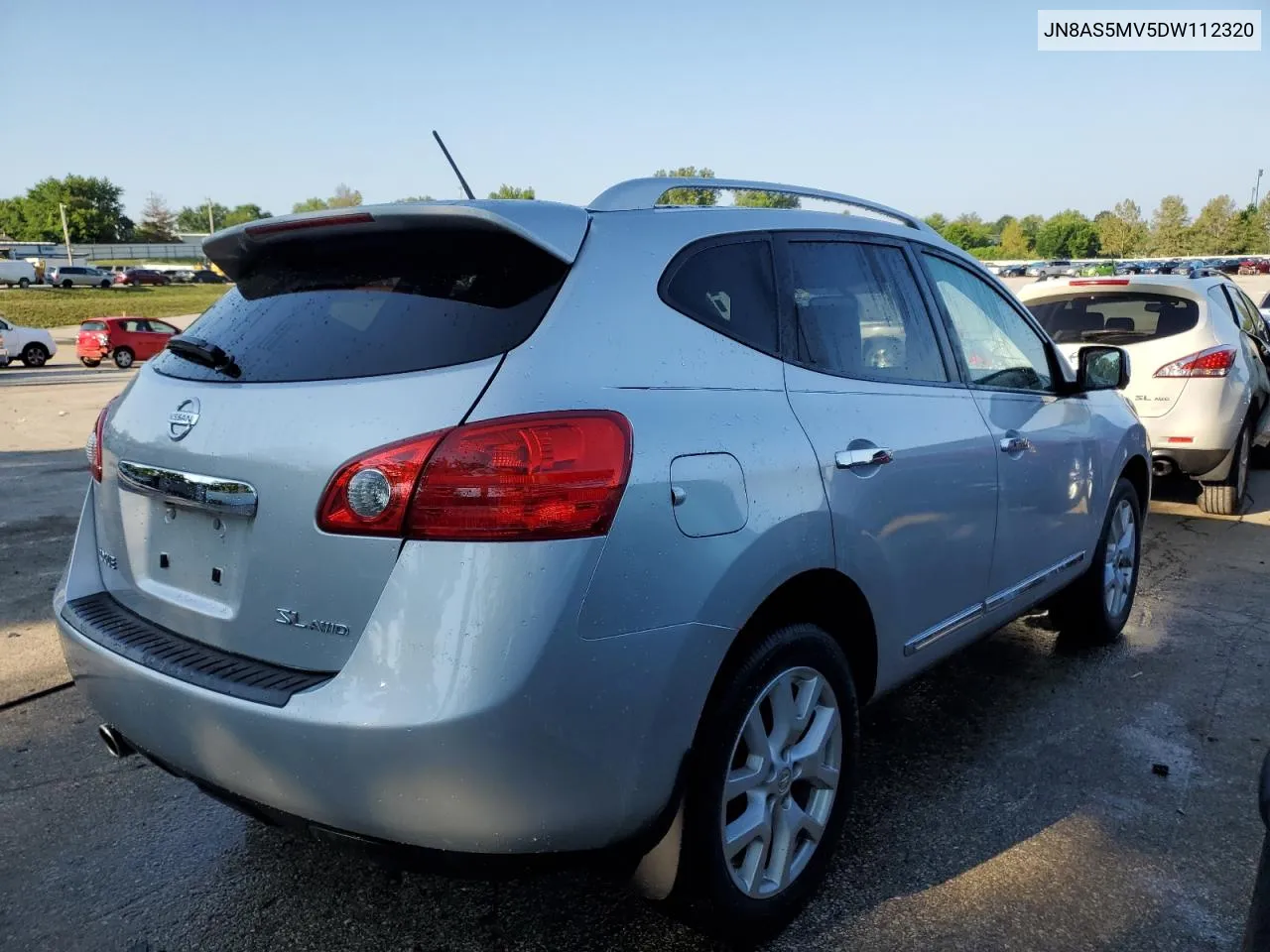 2013 Nissan Rogue S VIN: JN8AS5MV5DW112320 Lot: 61952384