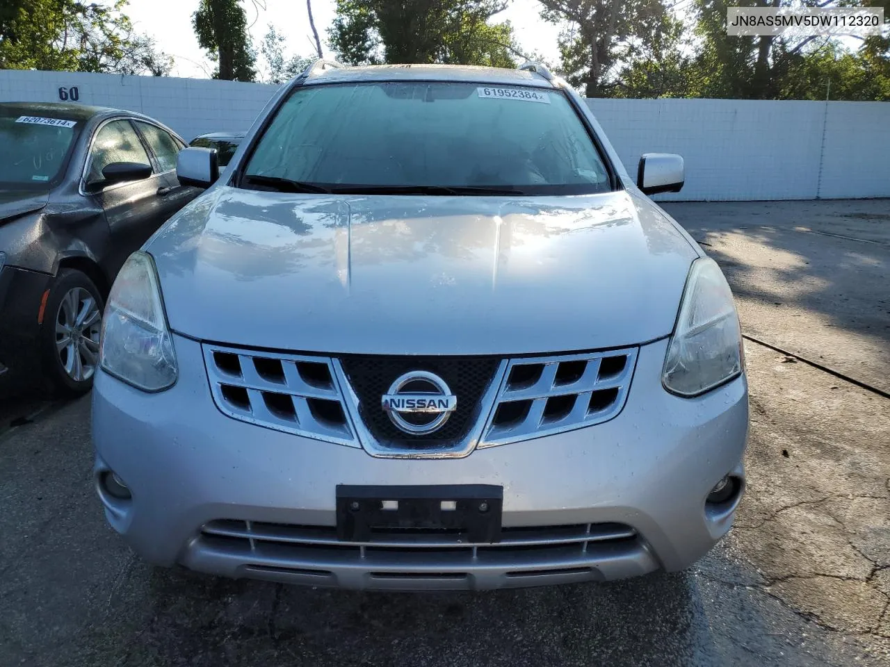 2013 Nissan Rogue S VIN: JN8AS5MV5DW112320 Lot: 61952384