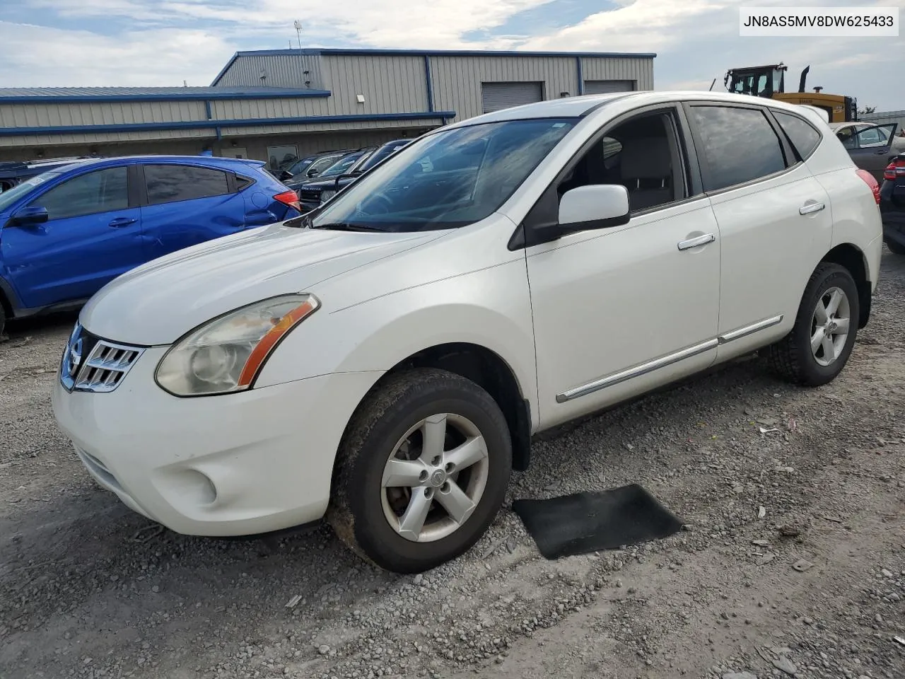 2013 Nissan Rogue S VIN: JN8AS5MV8DW625433 Lot: 62091494