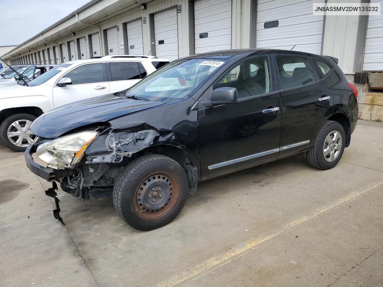 2013 Nissan Rogue S VIN: JN8AS5MV2DW135232 Lot: 62297874