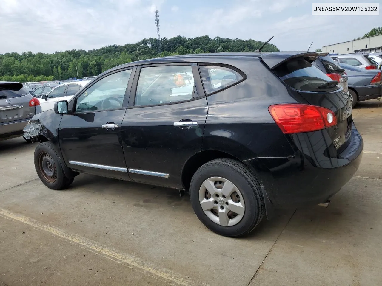 2013 Nissan Rogue S VIN: JN8AS5MV2DW135232 Lot: 62297874