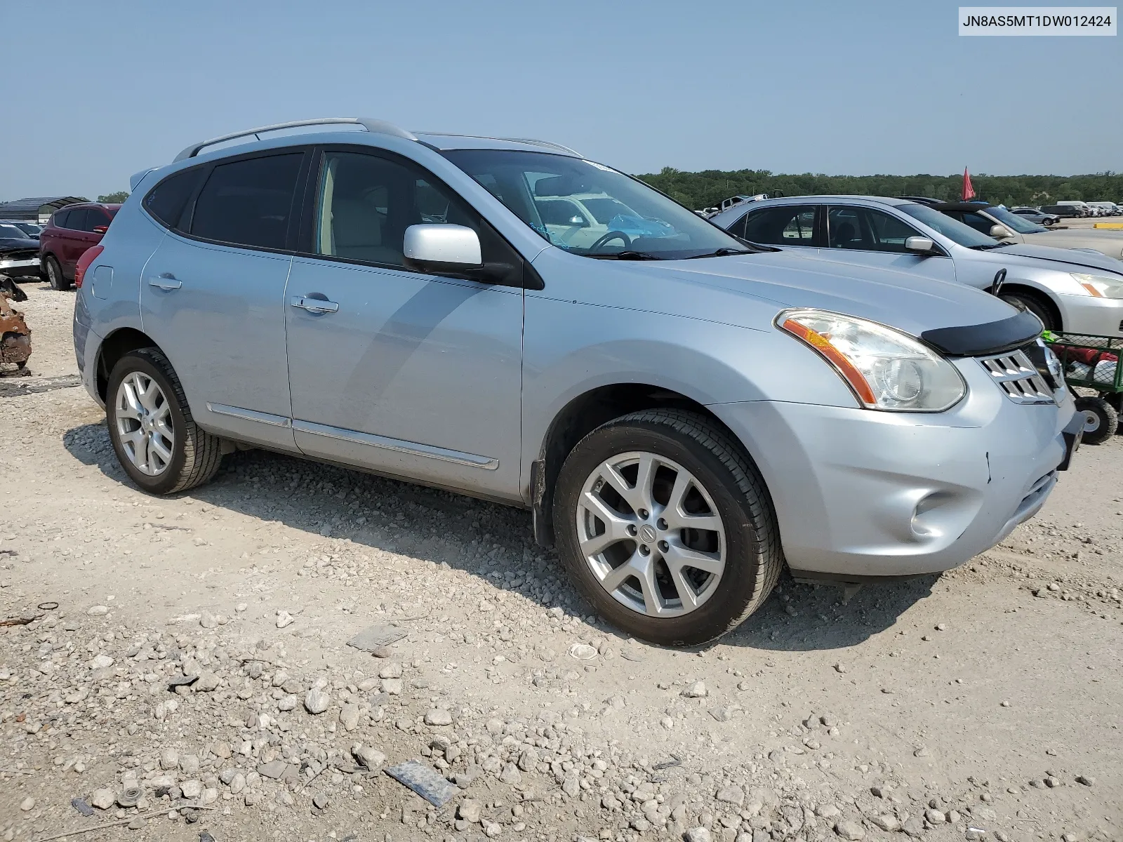 2013 Nissan Rogue S VIN: JN8AS5MT1DW012424 Lot: 62684394