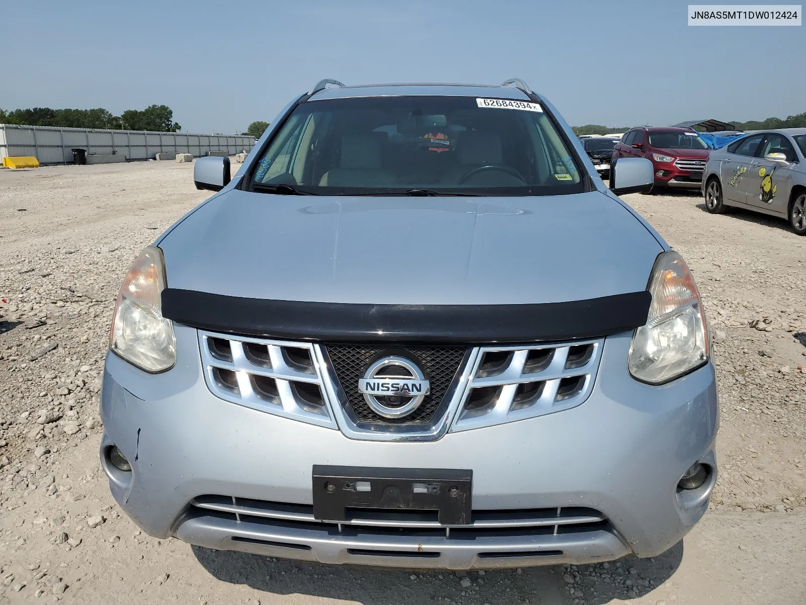 2013 Nissan Rogue S VIN: JN8AS5MT1DW012424 Lot: 62684394