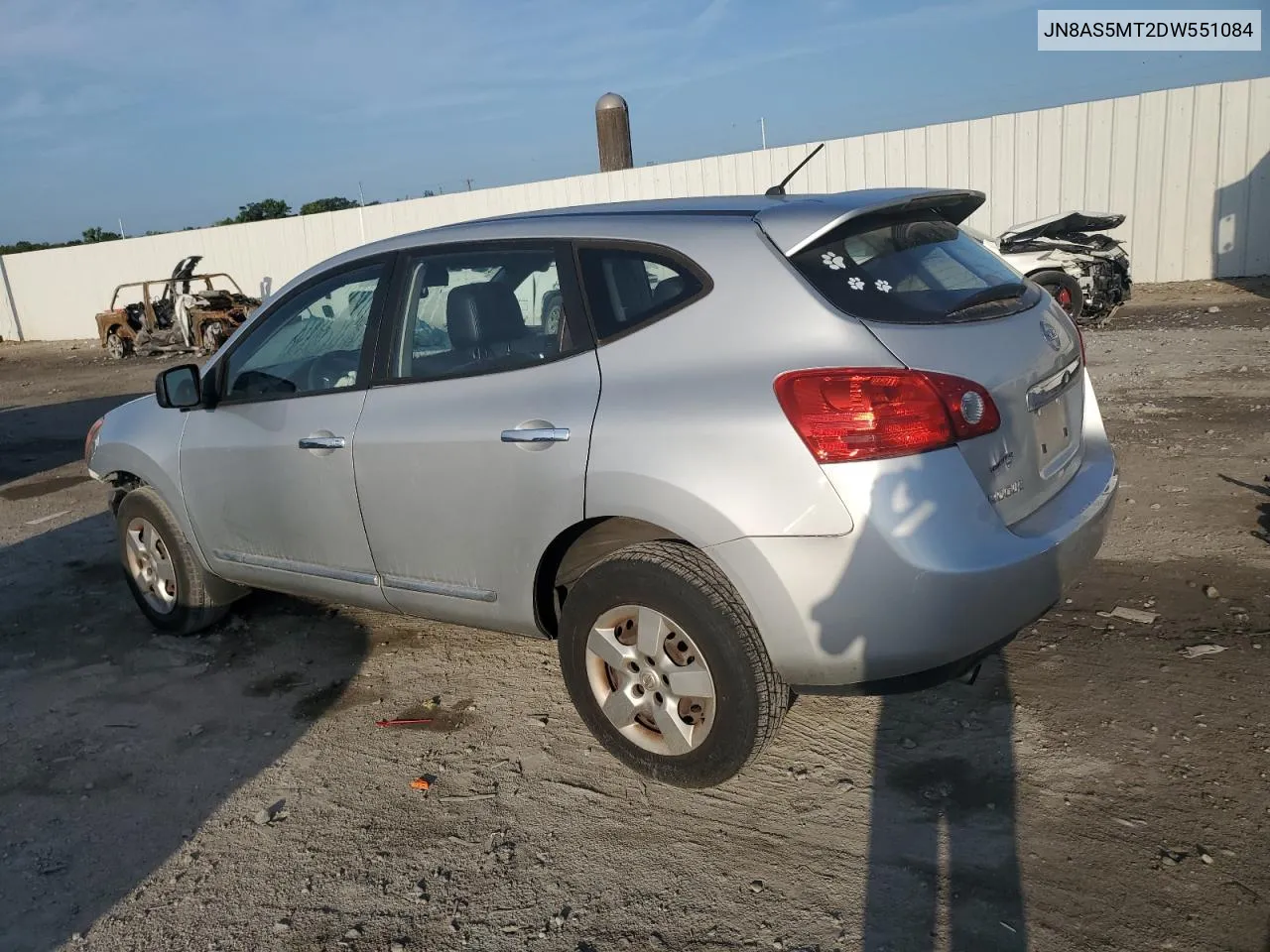 2013 Nissan Rogue S VIN: JN8AS5MT2DW551084 Lot: 63145054