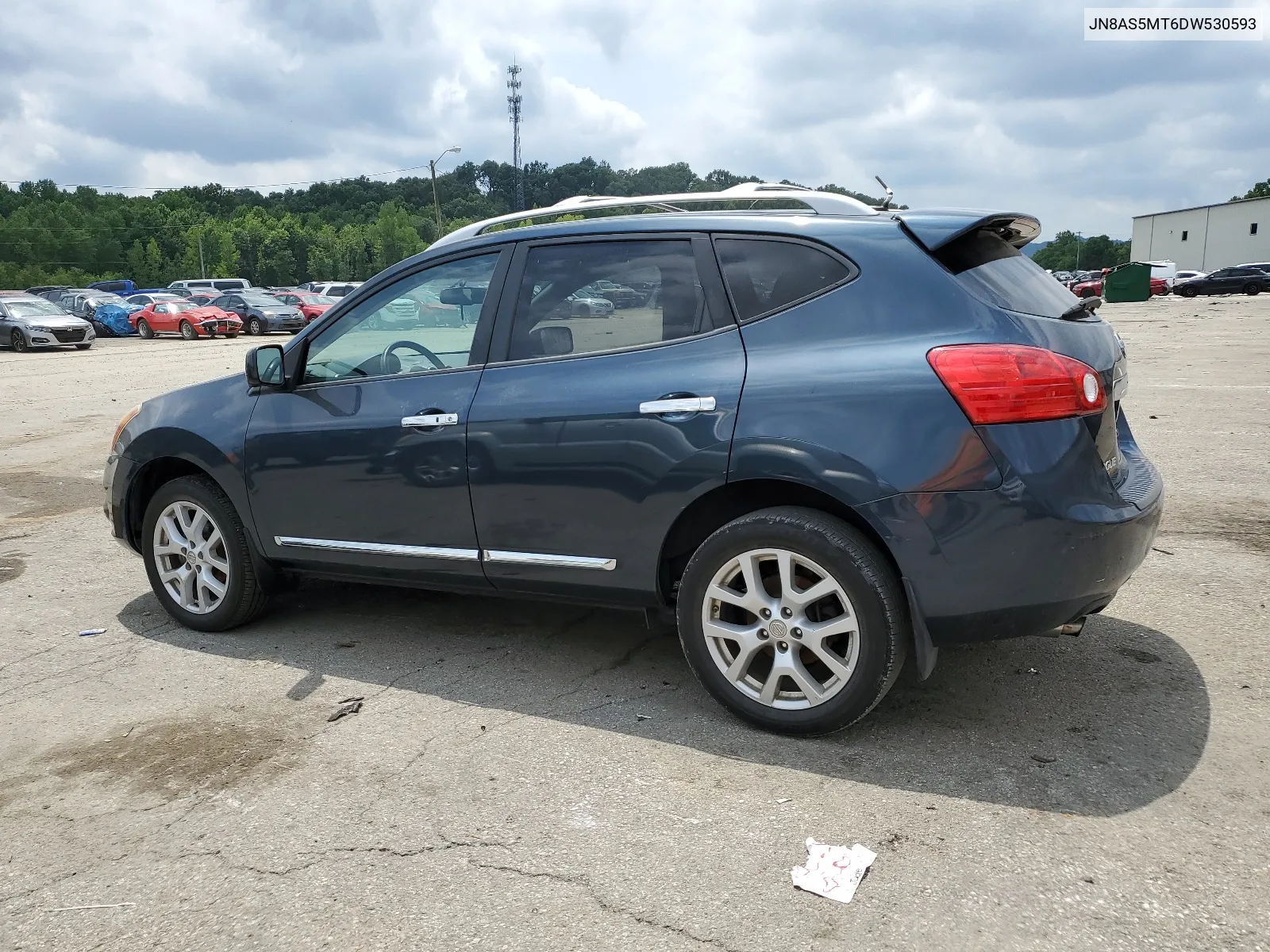 2013 Nissan Rogue S VIN: JN8AS5MT6DW530593 Lot: 64216624