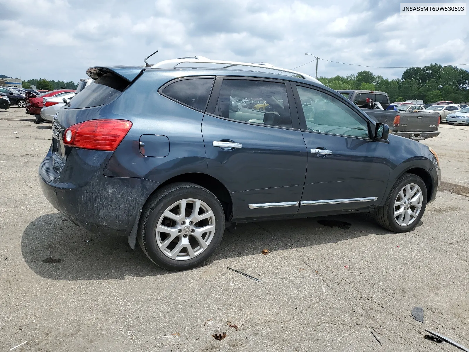 2013 Nissan Rogue S VIN: JN8AS5MT6DW530593 Lot: 64216624