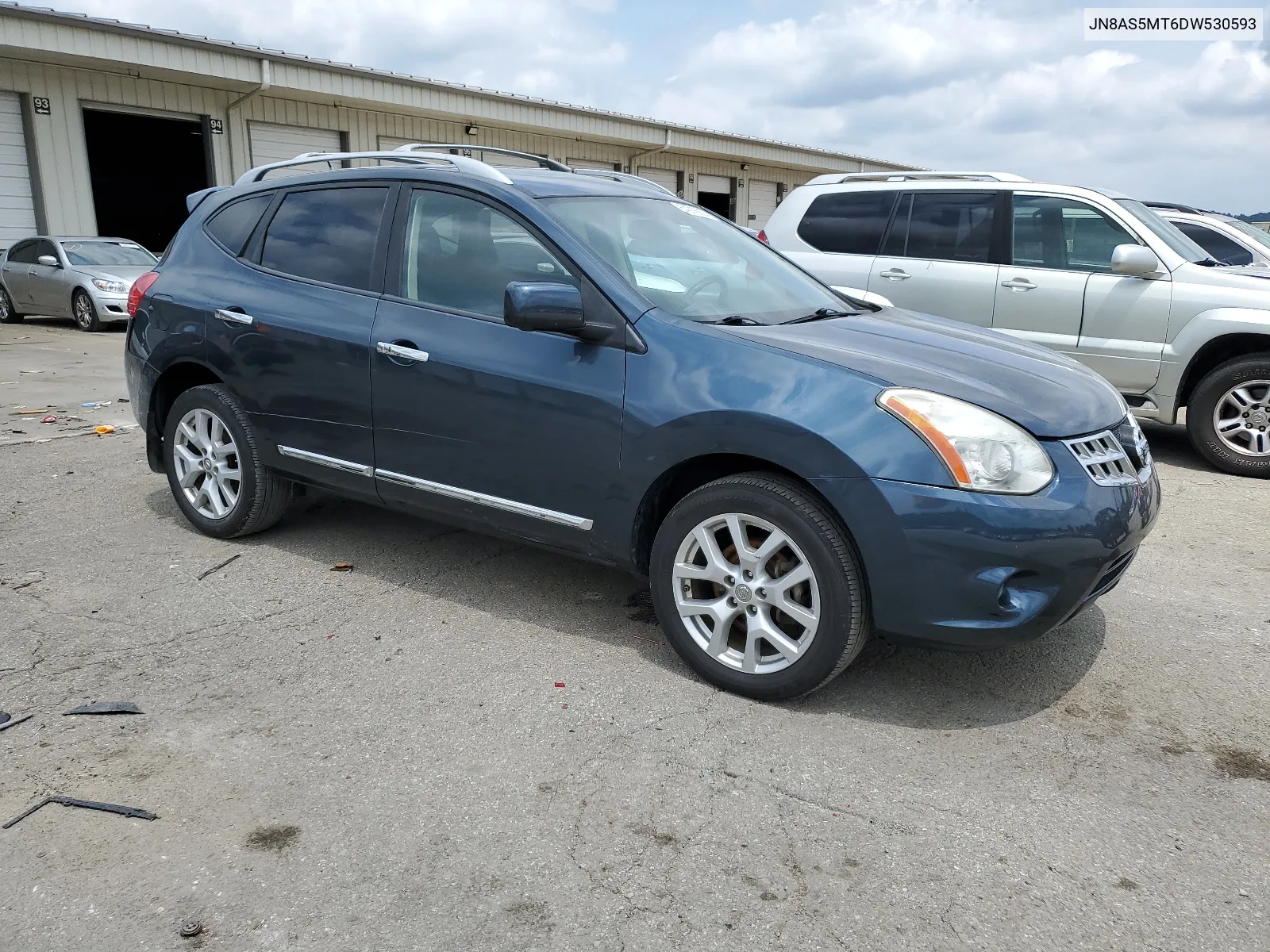 2013 Nissan Rogue S VIN: JN8AS5MT6DW530593 Lot: 64216624