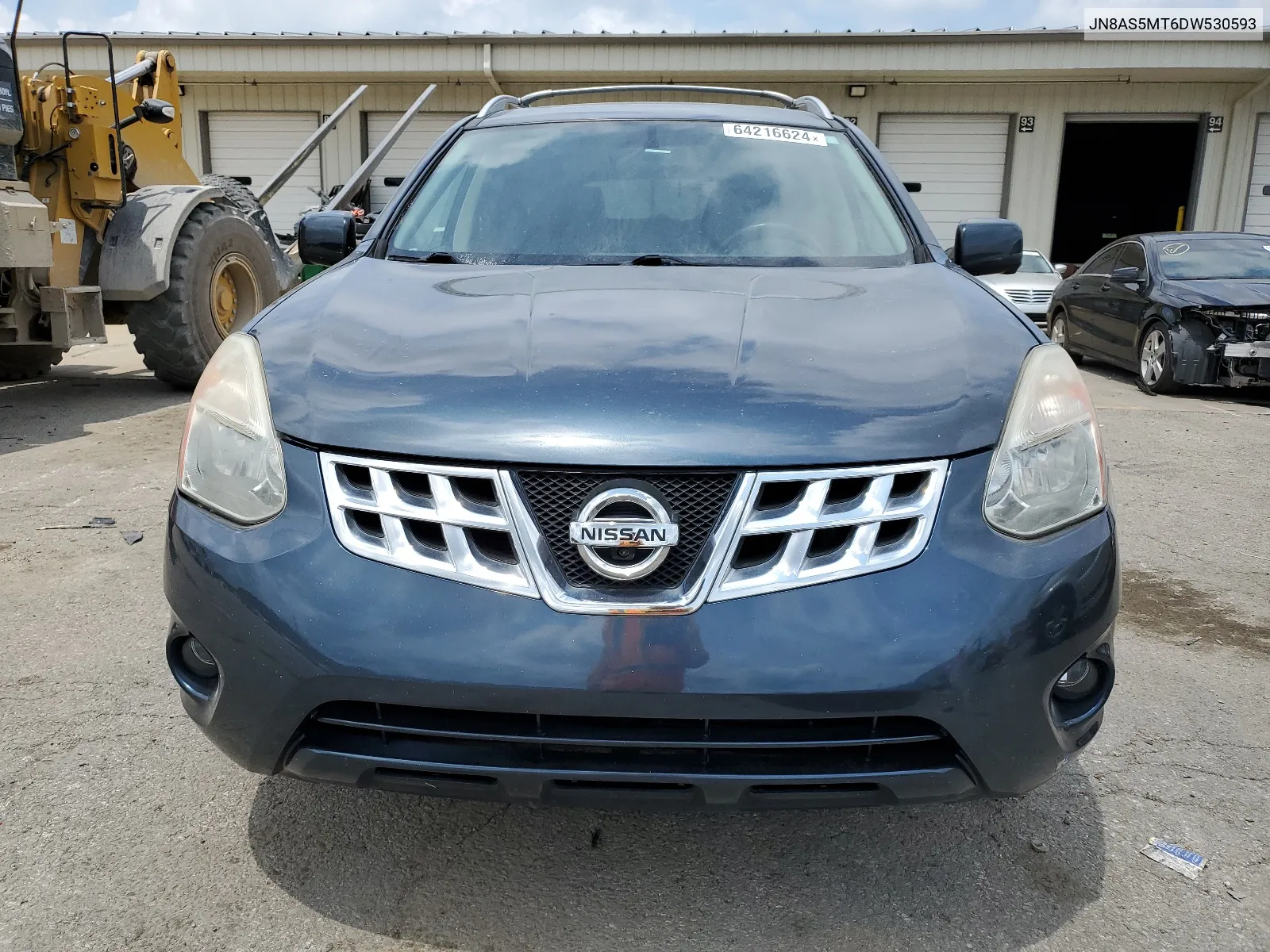 2013 Nissan Rogue S VIN: JN8AS5MT6DW530593 Lot: 64216624