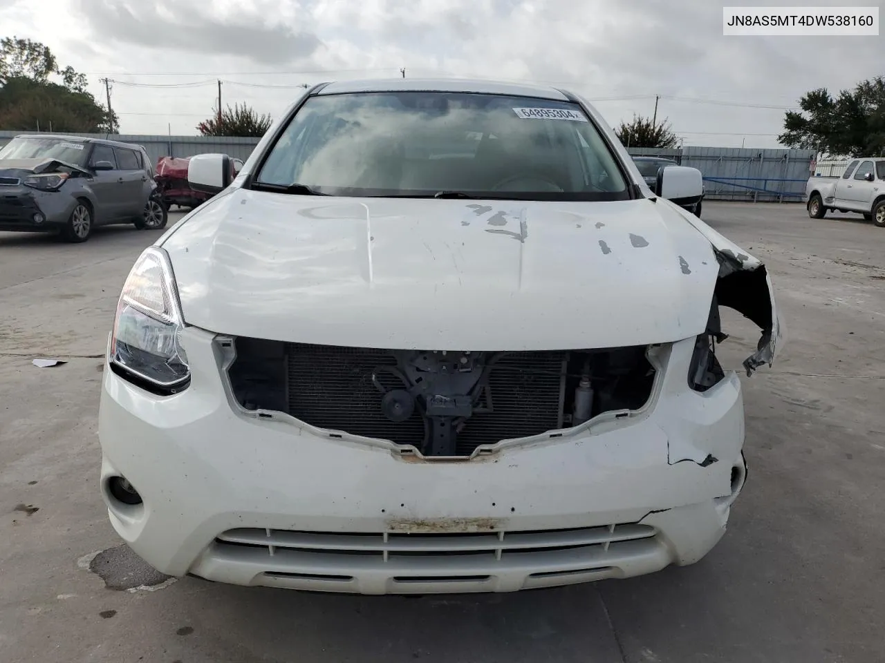 2013 Nissan Rogue S VIN: JN8AS5MT4DW538160 Lot: 64895304