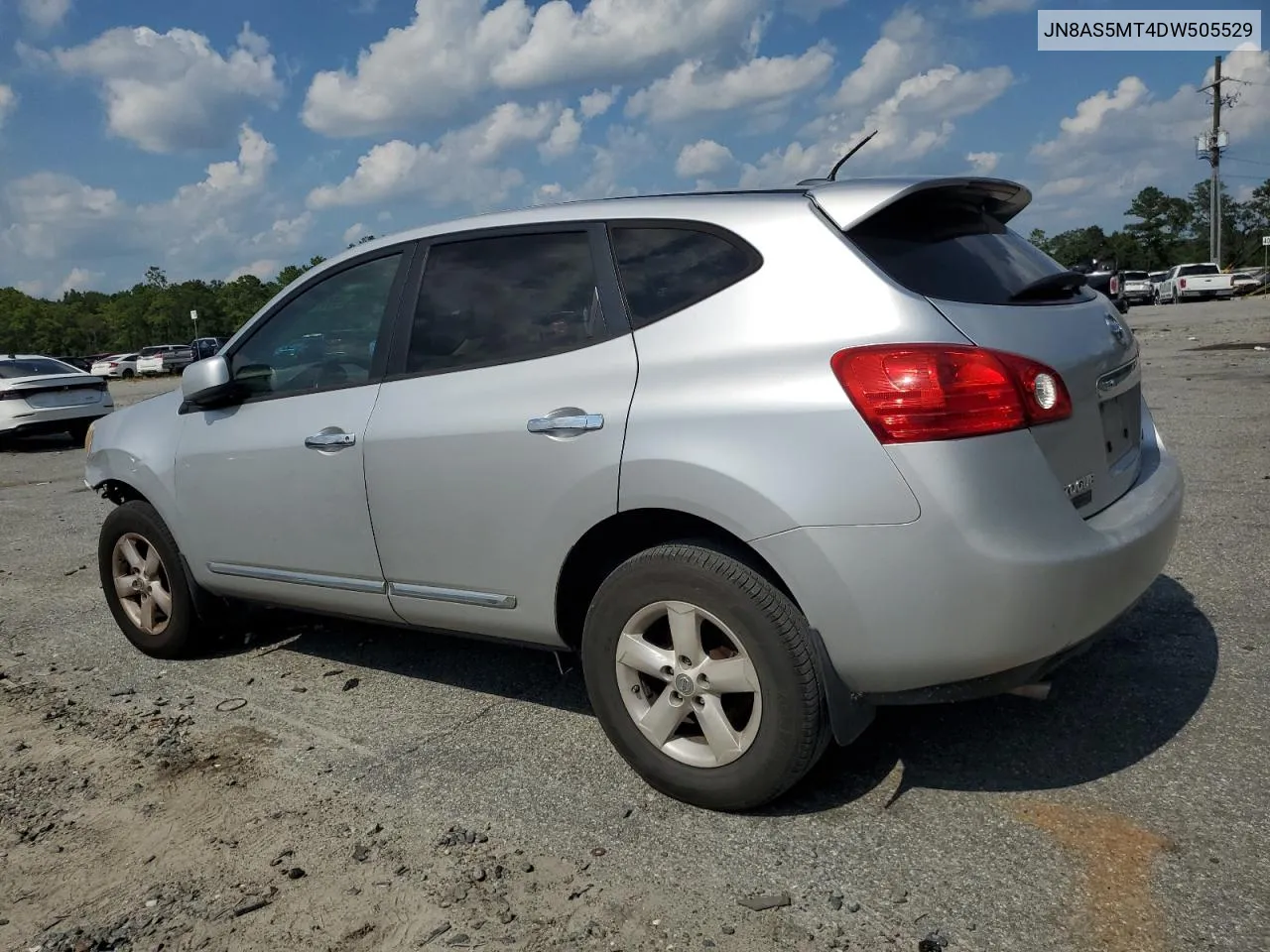 2013 Nissan Rogue S VIN: JN8AS5MT4DW505529 Lot: 65013884