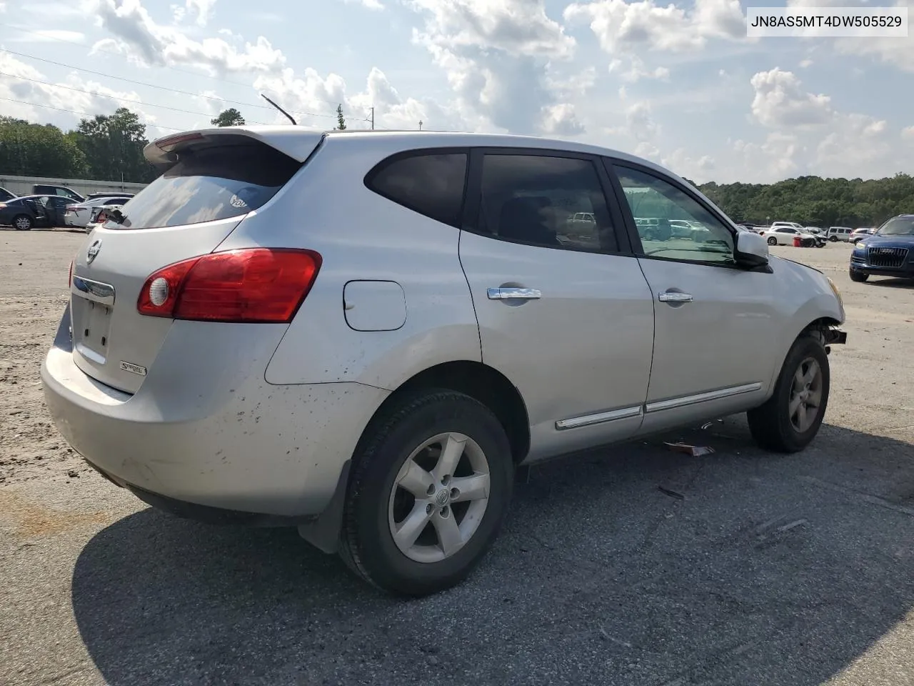 2013 Nissan Rogue S VIN: JN8AS5MT4DW505529 Lot: 65013884