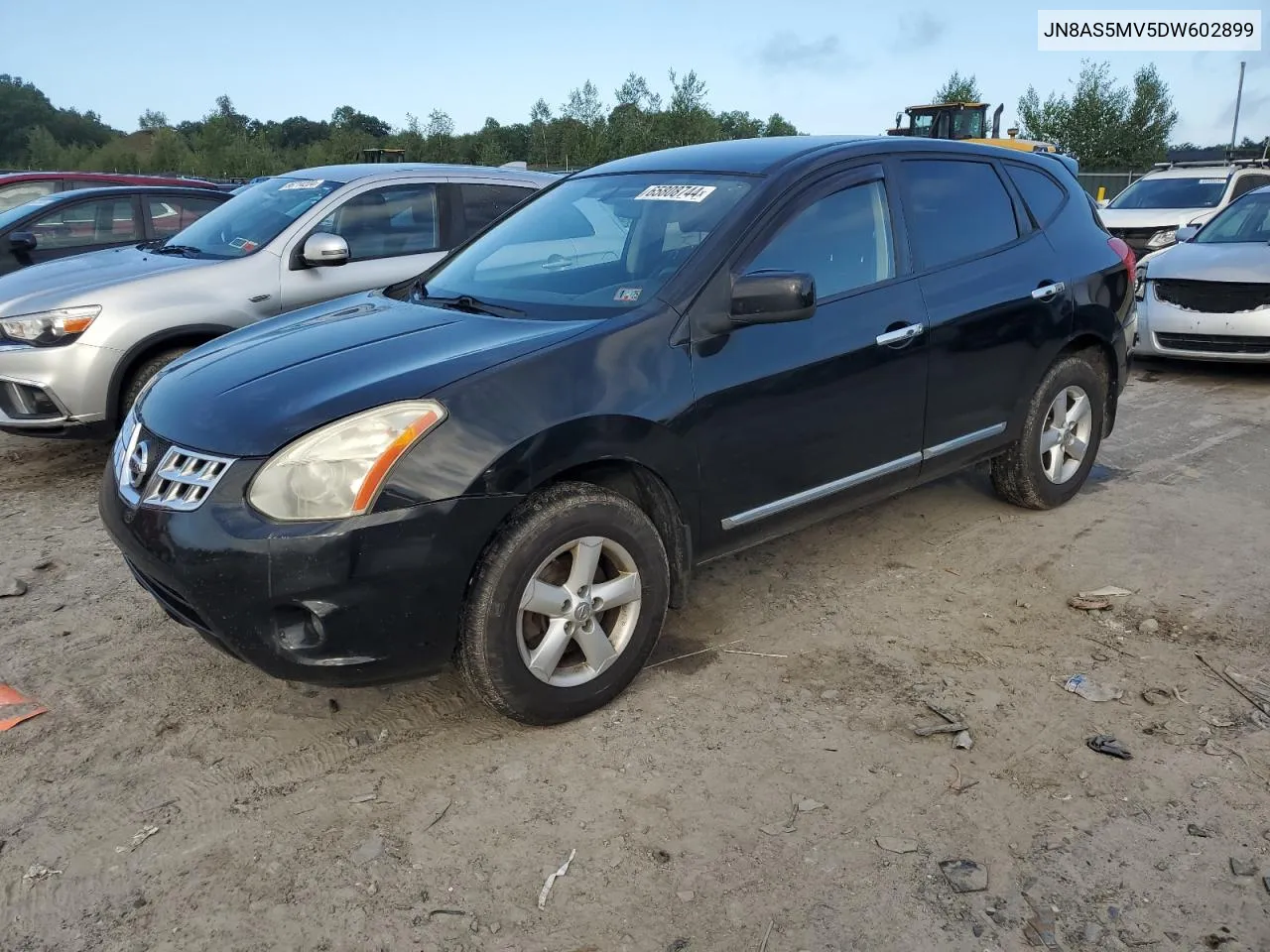 2013 Nissan Rogue S VIN: JN8AS5MV5DW602899 Lot: 65808744