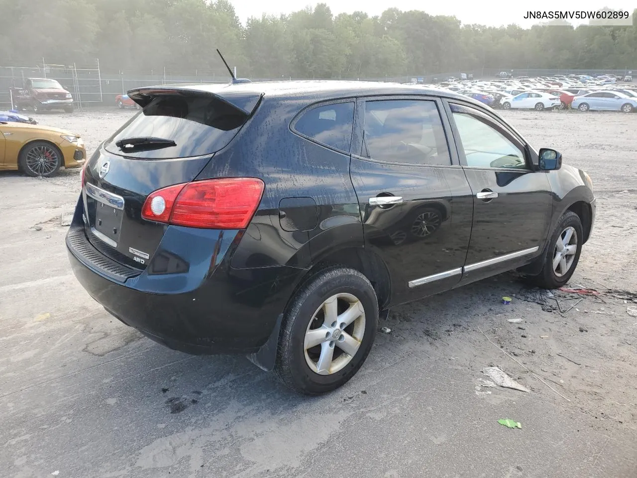 2013 Nissan Rogue S VIN: JN8AS5MV5DW602899 Lot: 65808744