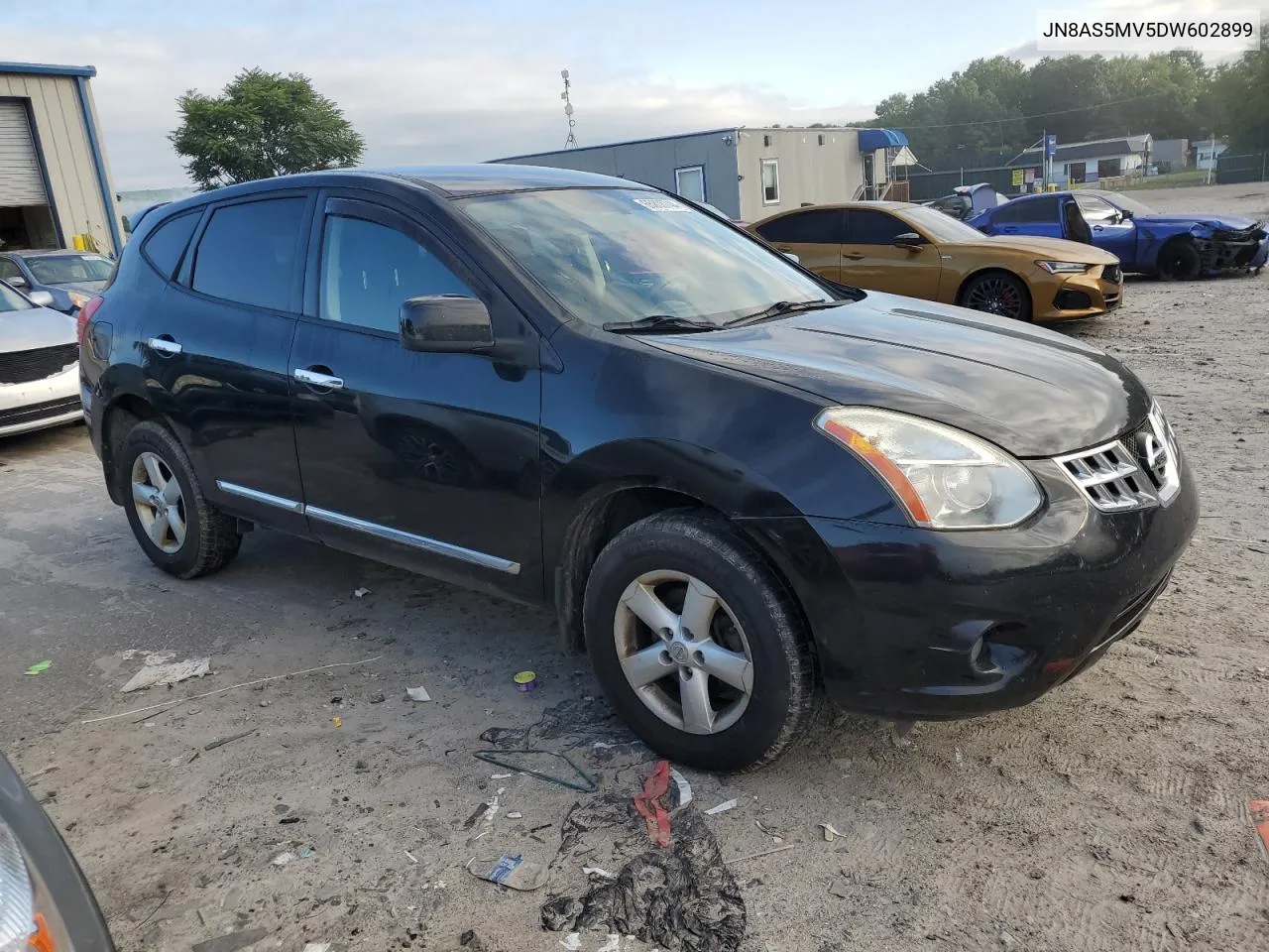 2013 Nissan Rogue S VIN: JN8AS5MV5DW602899 Lot: 65808744