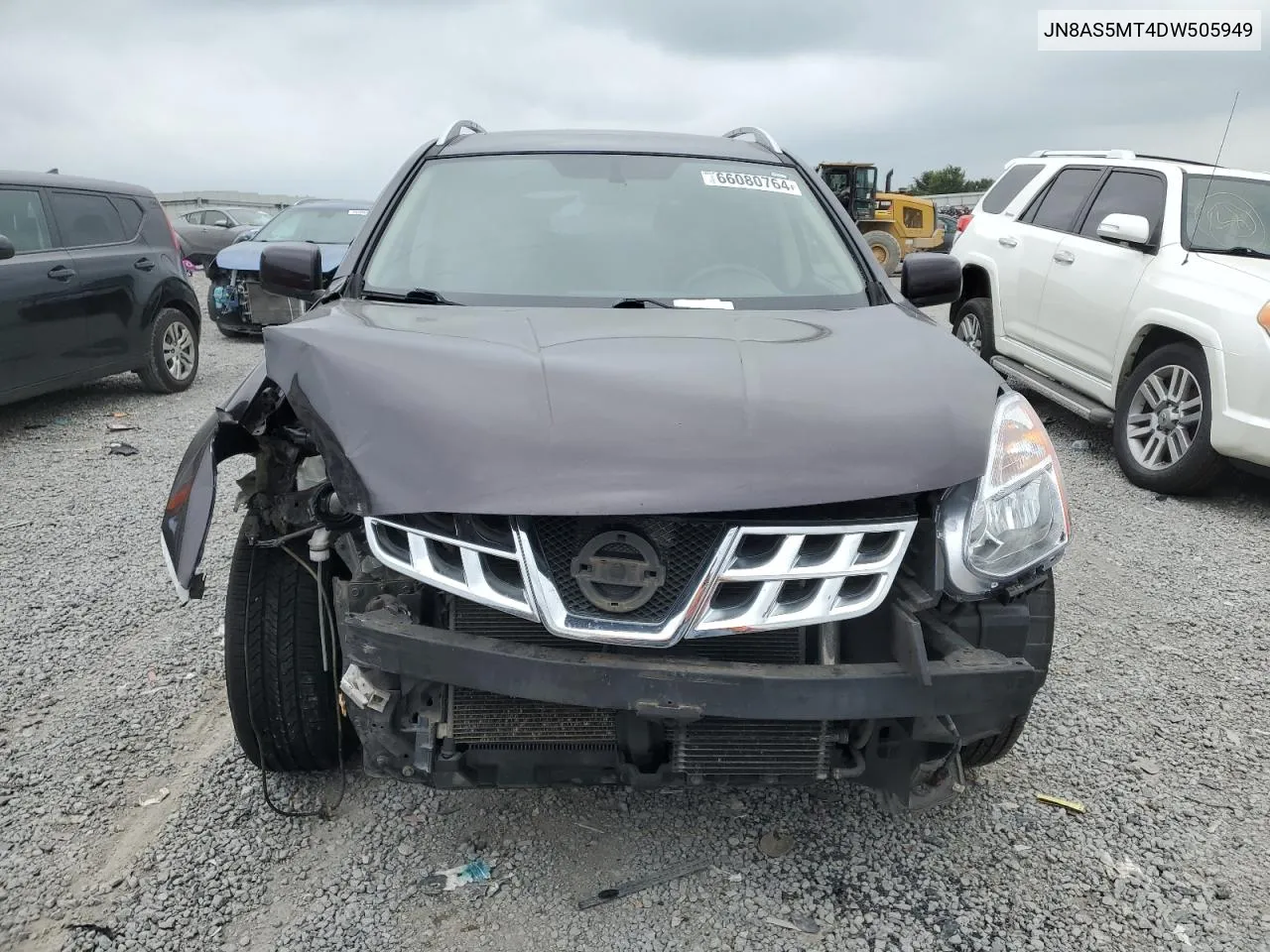 2013 Nissan Rogue S VIN: JN8AS5MT4DW505949 Lot: 66080764