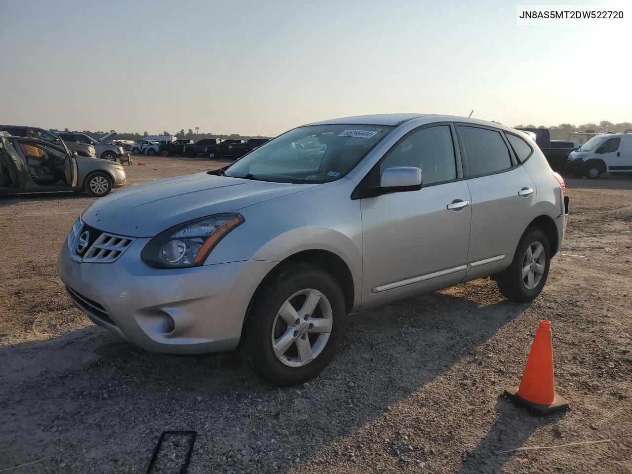 2013 Nissan Rogue S VIN: JN8AS5MT2DW522720 Lot: 66296604