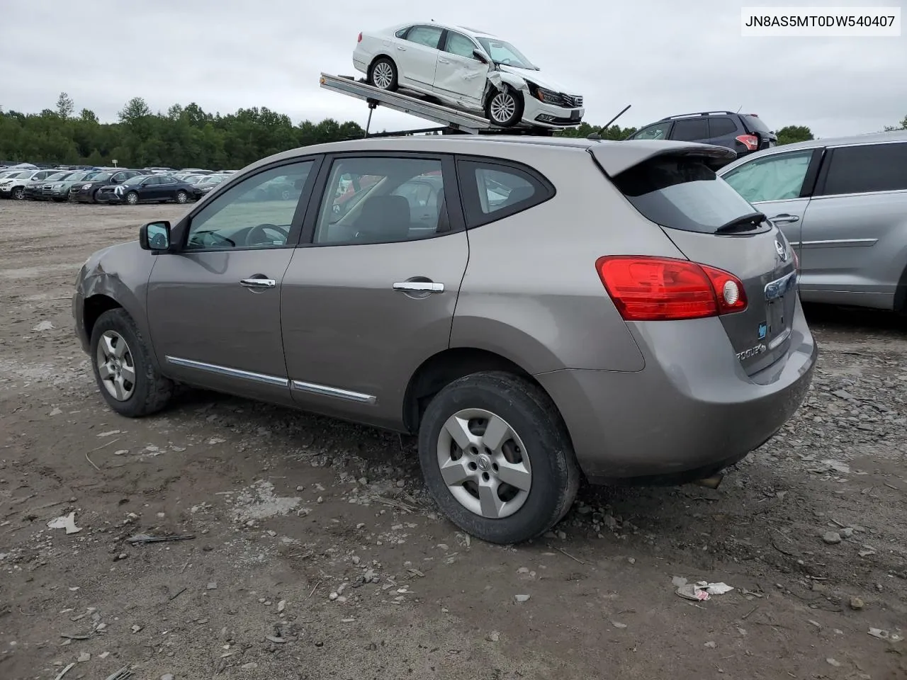 2013 Nissan Rogue S VIN: JN8AS5MT0DW540407 Lot: 66392244