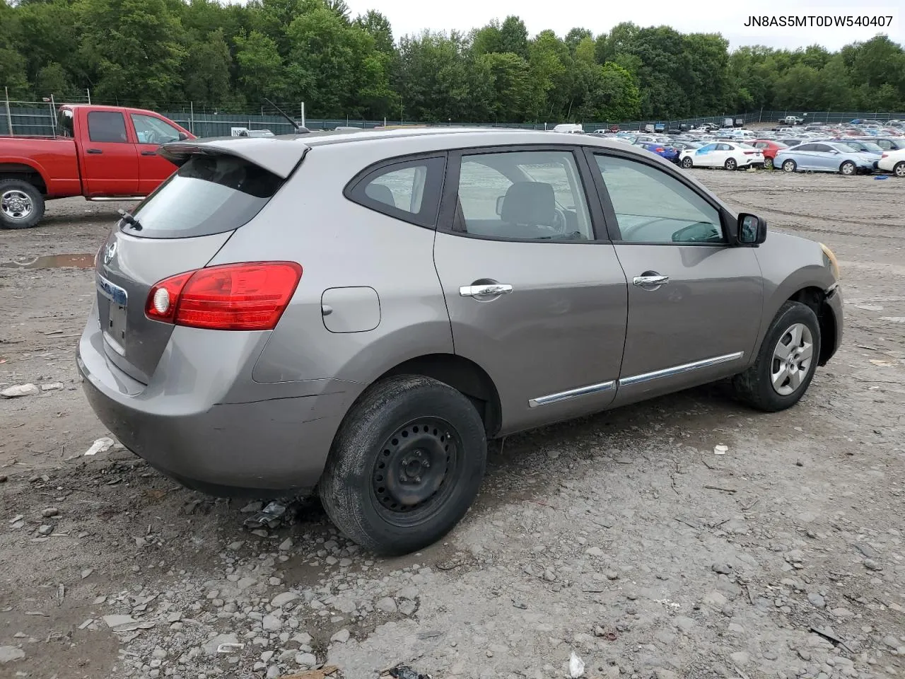 2013 Nissan Rogue S VIN: JN8AS5MT0DW540407 Lot: 66392244