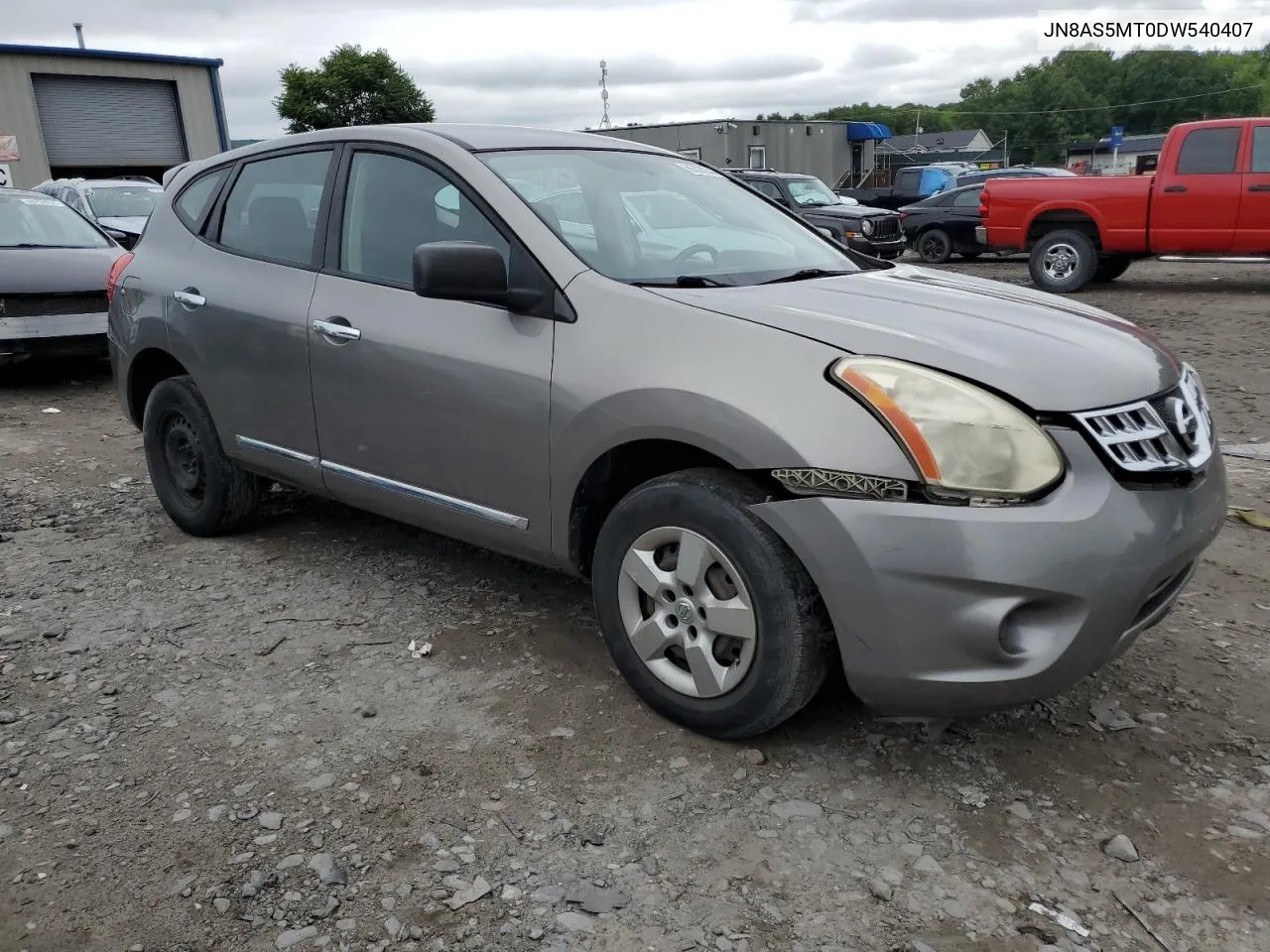 2013 Nissan Rogue S VIN: JN8AS5MT0DW540407 Lot: 66392244