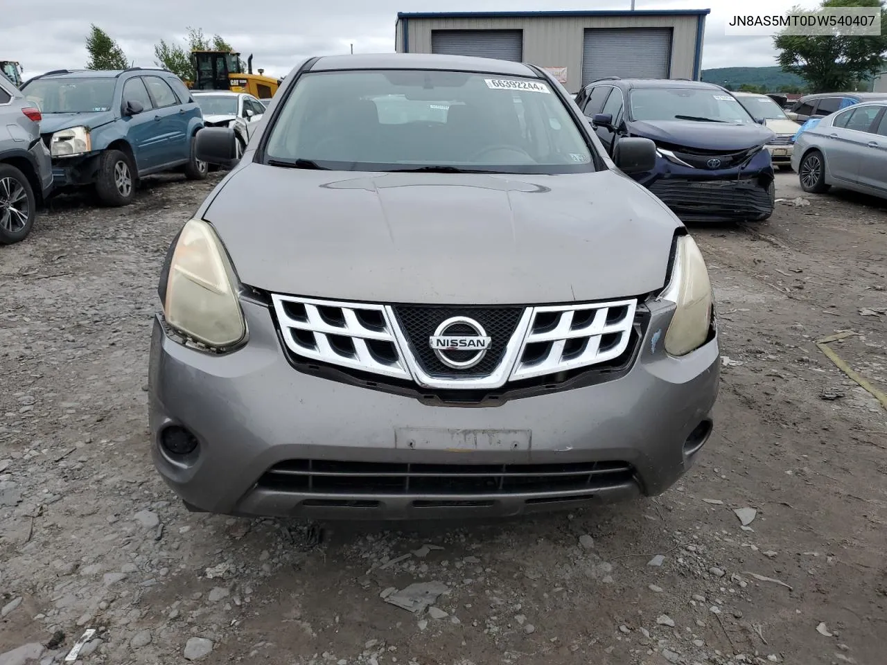 JN8AS5MT0DW540407 2013 Nissan Rogue S