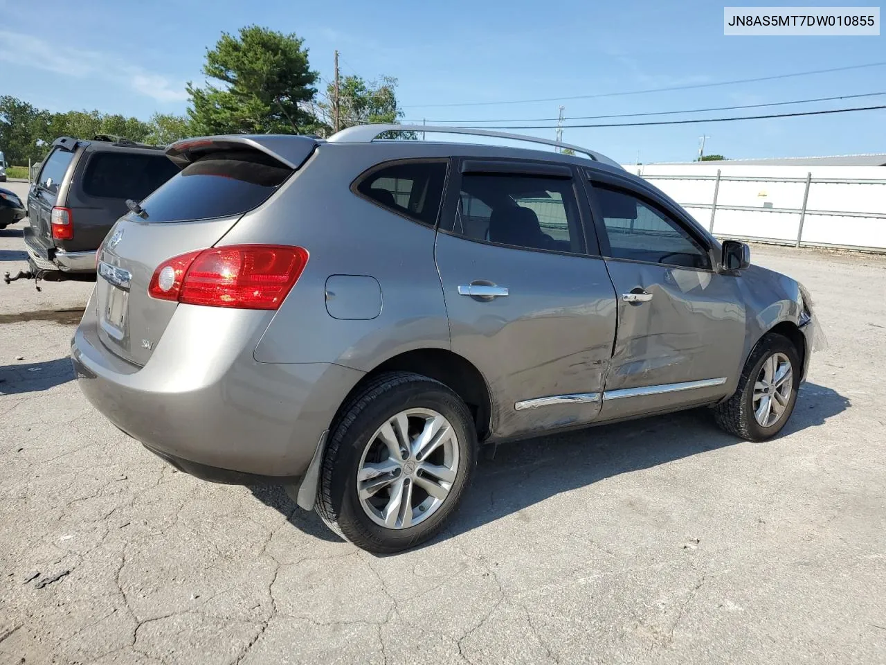 2013 Nissan Rogue S VIN: JN8AS5MT7DW010855 Lot: 66487294