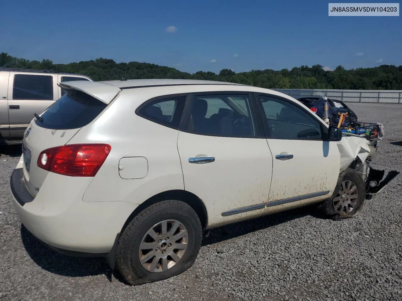 2013 Nissan Rogue S VIN: JN8AS5MV5DW104203 Lot: 66566634