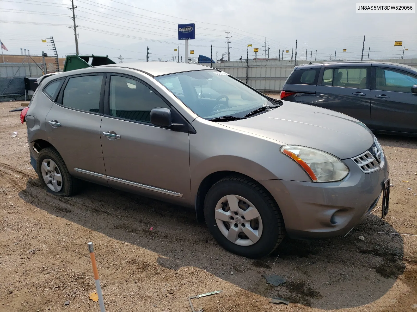 2013 Nissan Rogue S VIN: JN8AS5MT8DW529056 Lot: 66758724