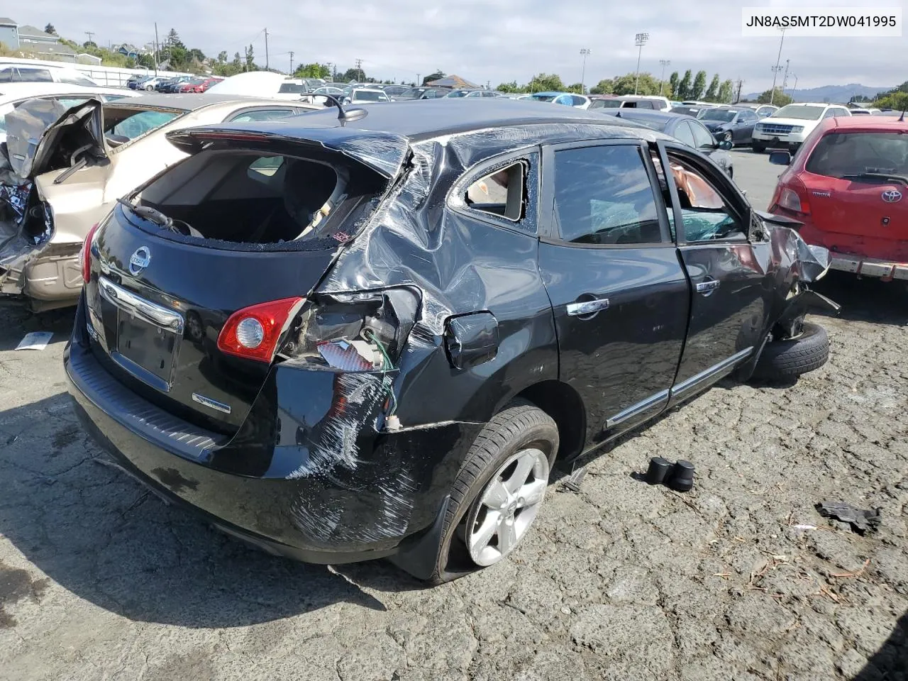 2013 Nissan Rogue S VIN: JN8AS5MT2DW041995 Lot: 66768824