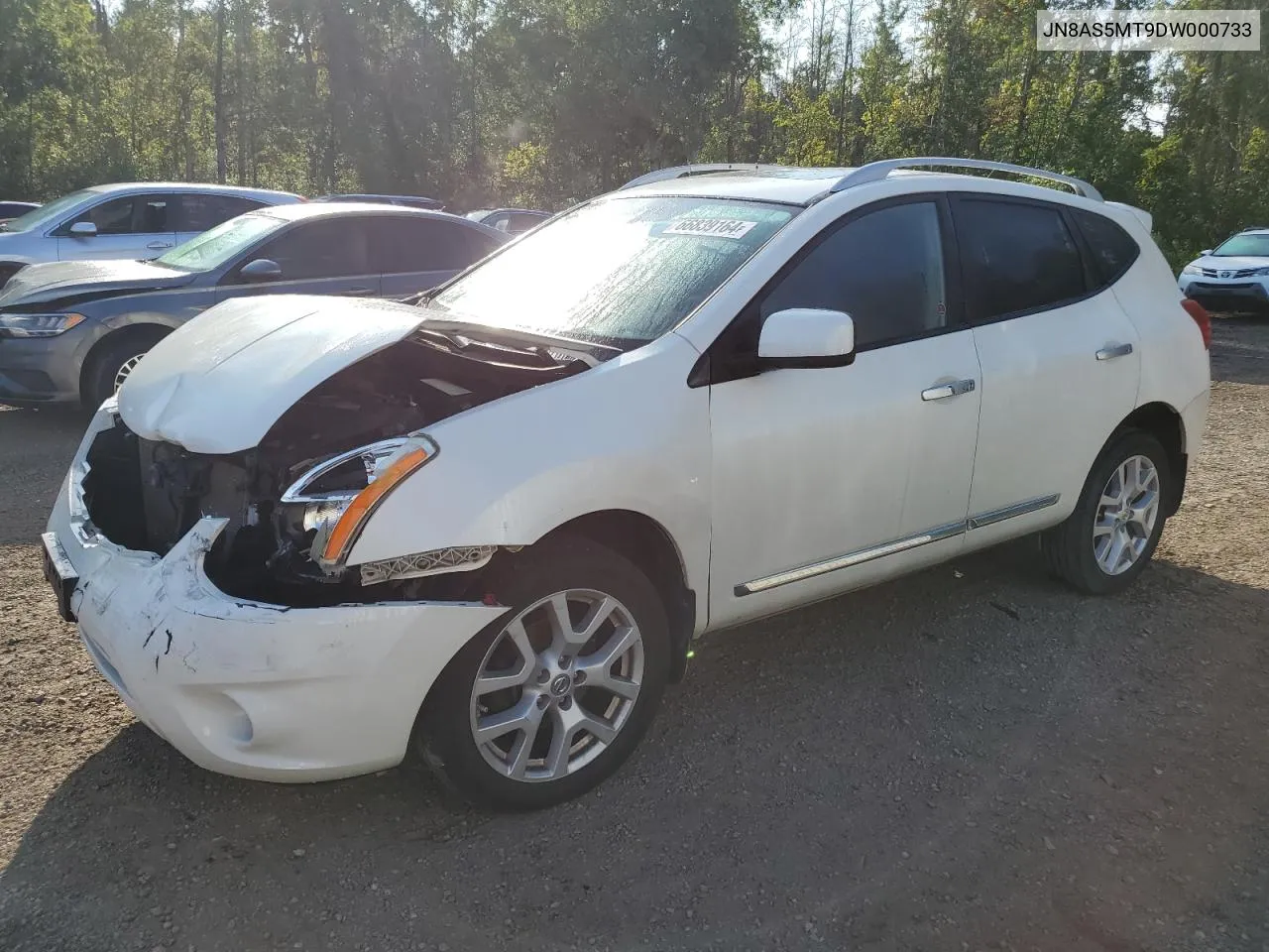 2013 Nissan Rogue S VIN: JN8AS5MT9DW000733 Lot: 66839164