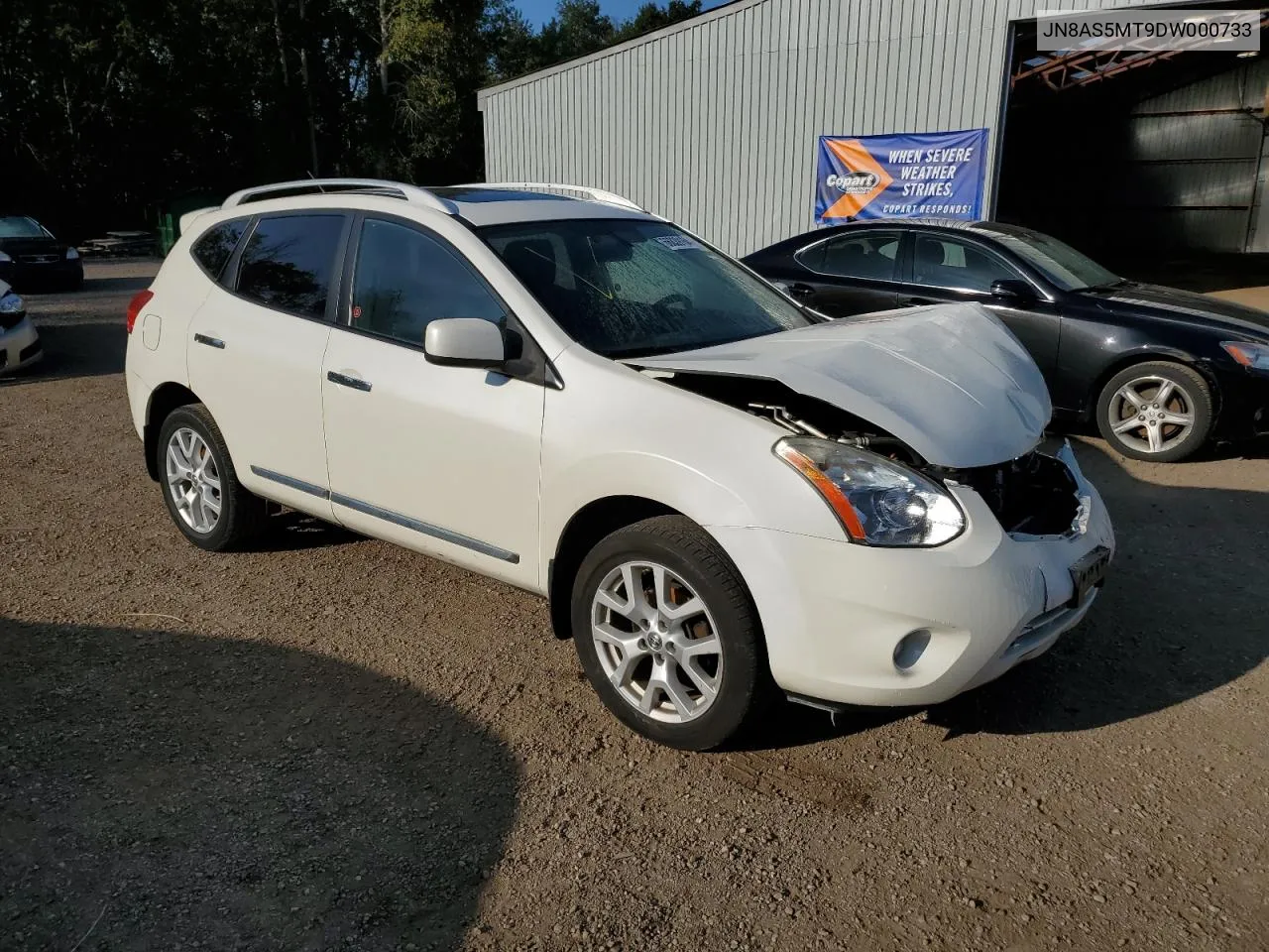 2013 Nissan Rogue S VIN: JN8AS5MT9DW000733 Lot: 66839164