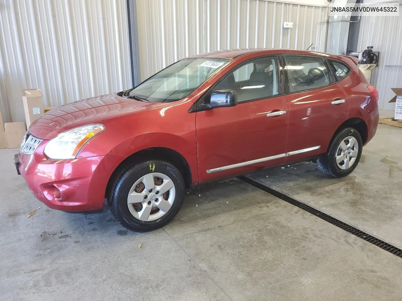 2013 Nissan Rogue S VIN: JN8AS5MV0DW645322 Lot: 67079604