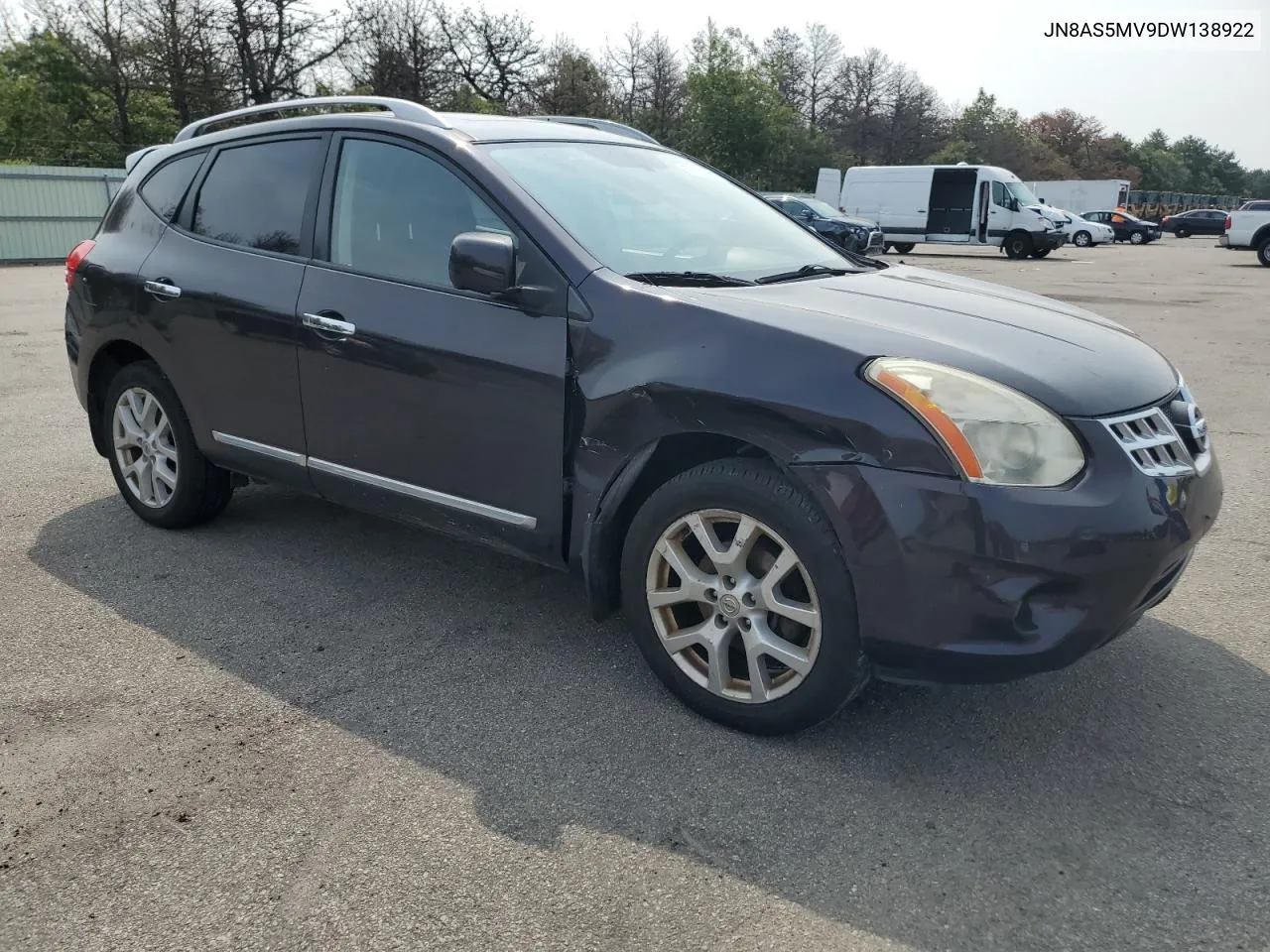 2013 Nissan Rogue S VIN: JN8AS5MV9DW138922 Lot: 67162294