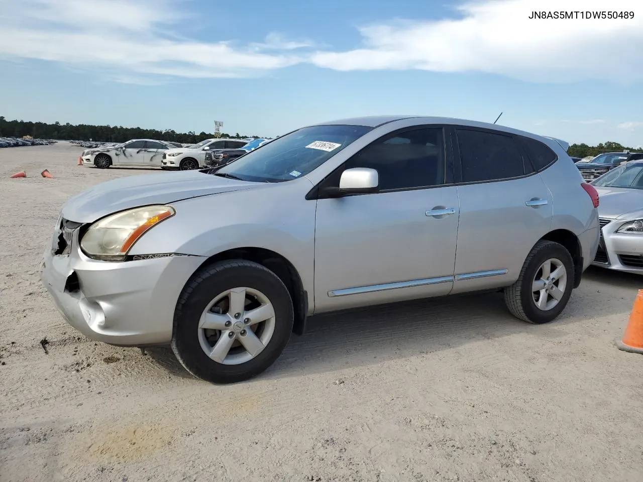 JN8AS5MT1DW550489 2013 Nissan Rogue S