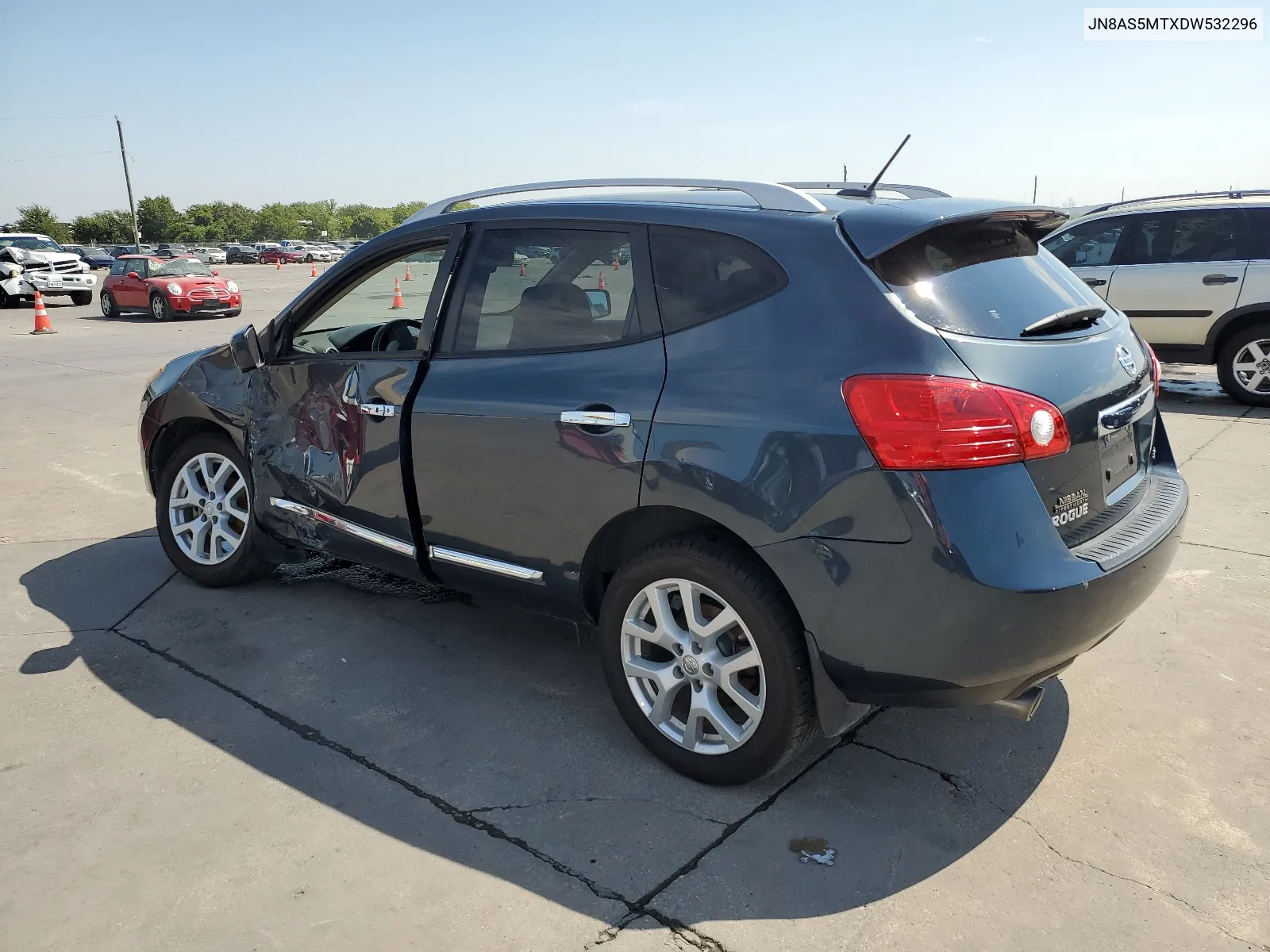 2013 Nissan Rogue S VIN: JN8AS5MTXDW532296 Lot: 67394934