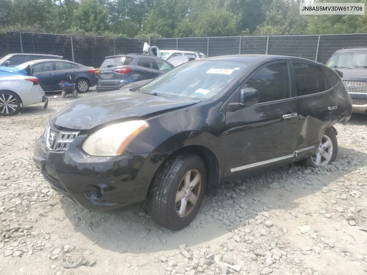 JN8AS5MV3DW617708 2013 Nissan Rogue S