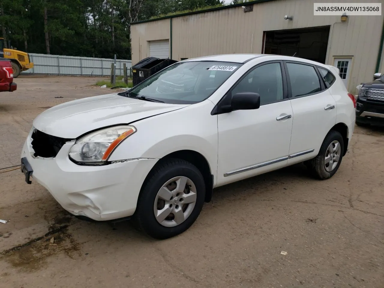 2013 Nissan Rogue S VIN: JN8AS5MV4DW135068 Lot: 67648874