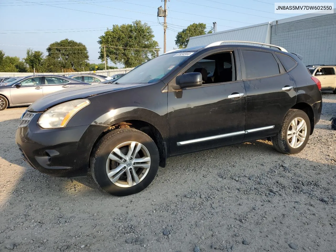 2013 Nissan Rogue S VIN: JN8AS5MV7DW602550 Lot: 67834944