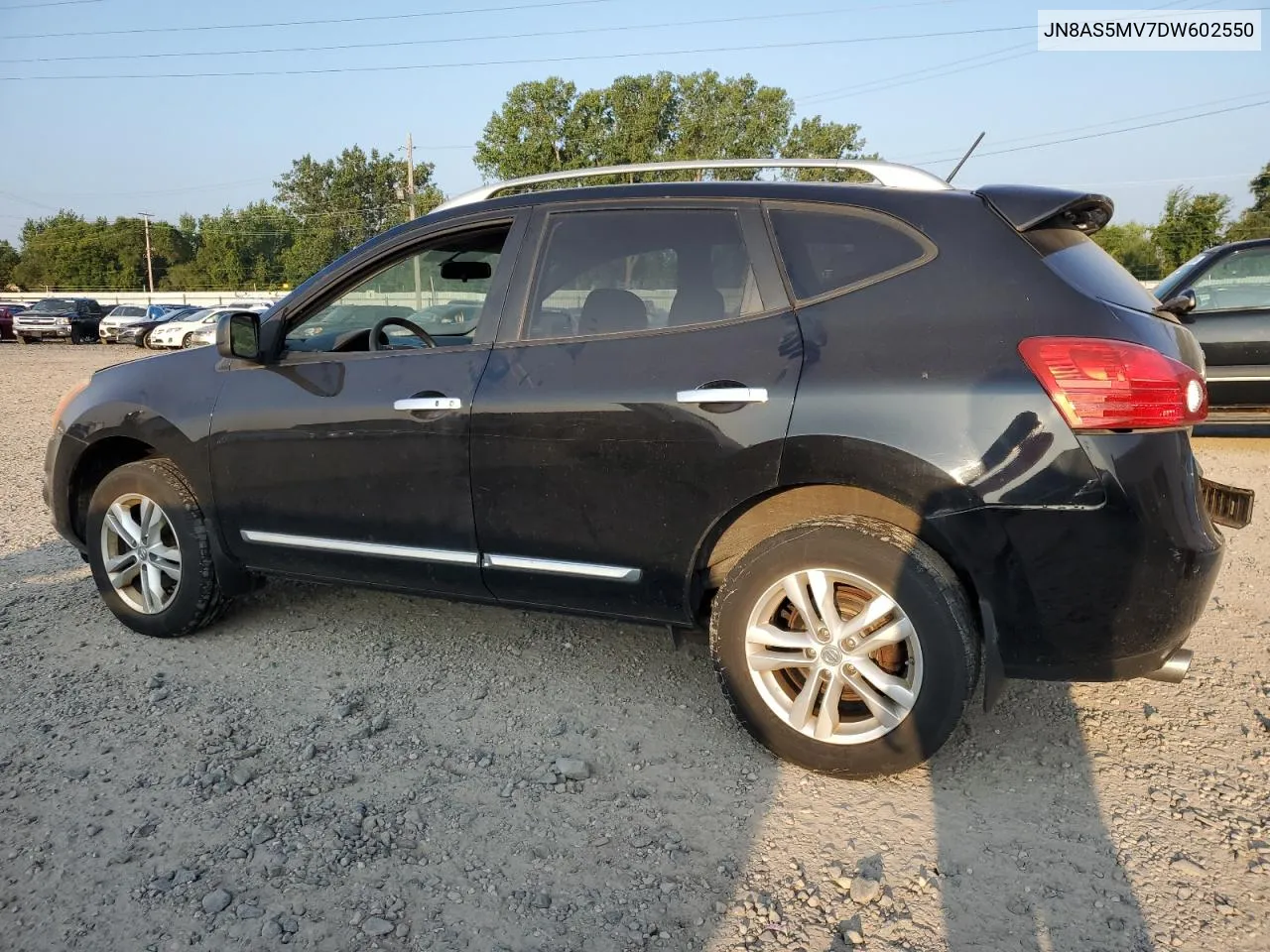 2013 Nissan Rogue S VIN: JN8AS5MV7DW602550 Lot: 67834944