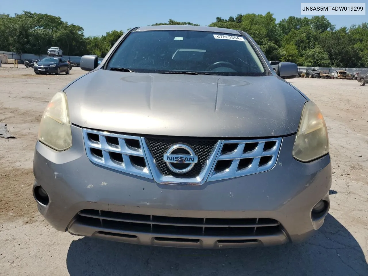 2013 Nissan Rogue S VIN: JN8AS5MT4DW019299 Lot: 67853554