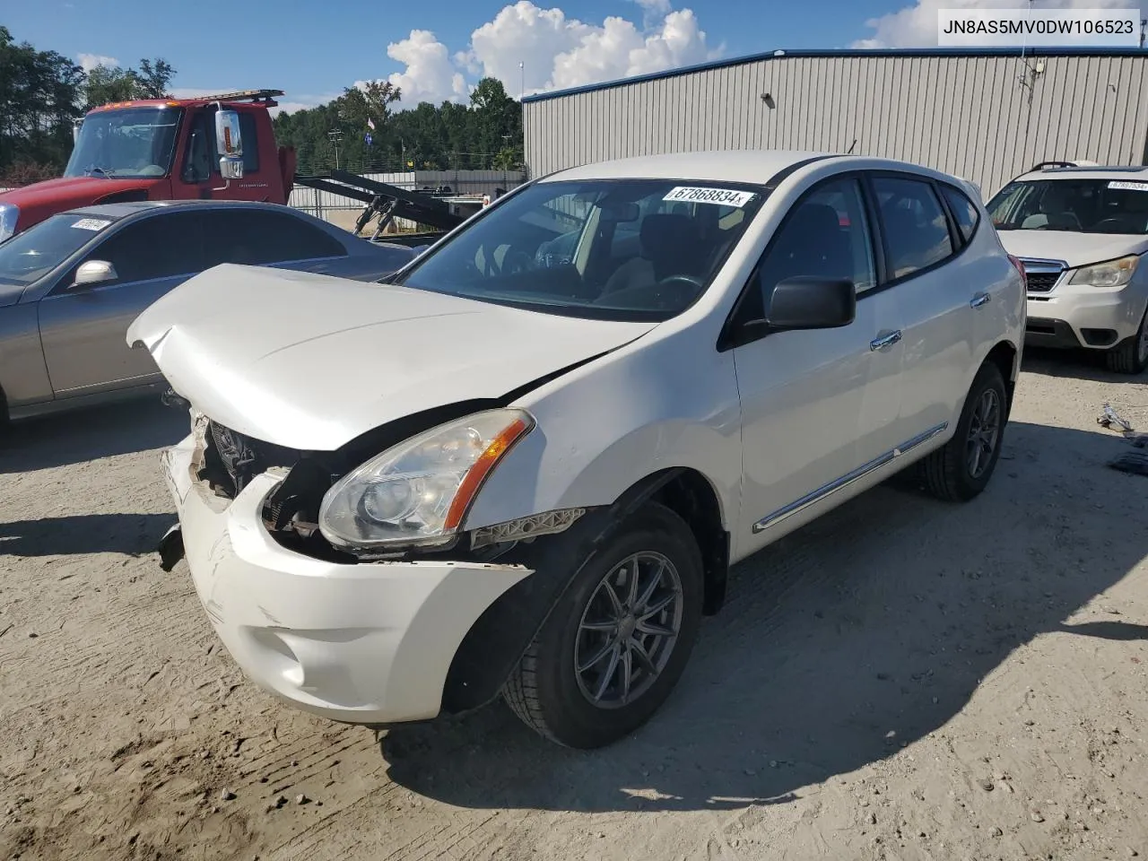 2013 Nissan Rogue S VIN: JN8AS5MV0DW106523 Lot: 67868834