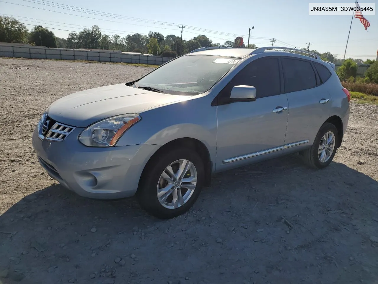 2013 Nissan Rogue S VIN: JN8AS5MT3DW035445 Lot: 67942434