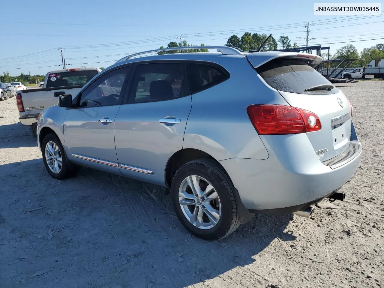 2013 Nissan Rogue S VIN: JN8AS5MT3DW035445 Lot: 67942434