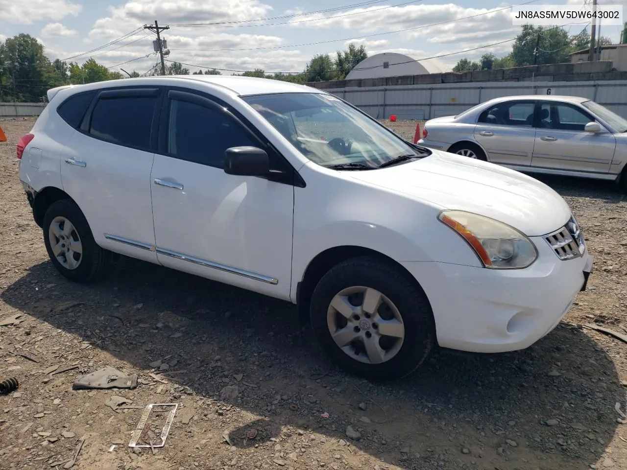 2013 Nissan Rogue S VIN: JN8AS5MV5DW643002 Lot: 68075534