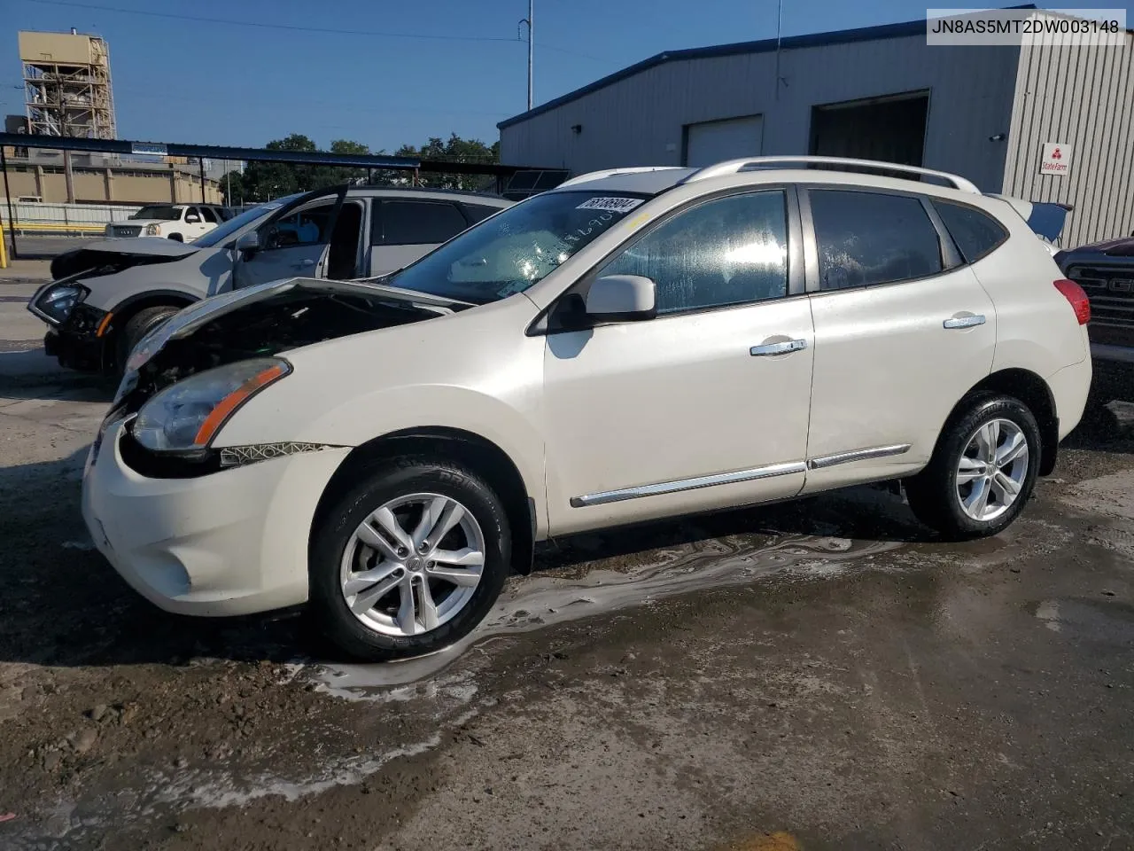 2013 Nissan Rogue S VIN: JN8AS5MT2DW003148 Lot: 68186904