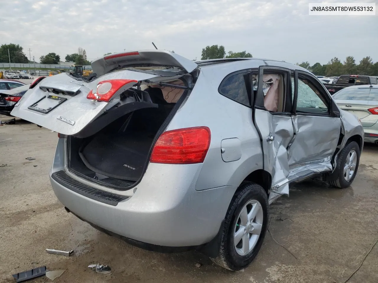 2013 Nissan Rogue S VIN: JN8AS5MT8DW553132 Lot: 68669774